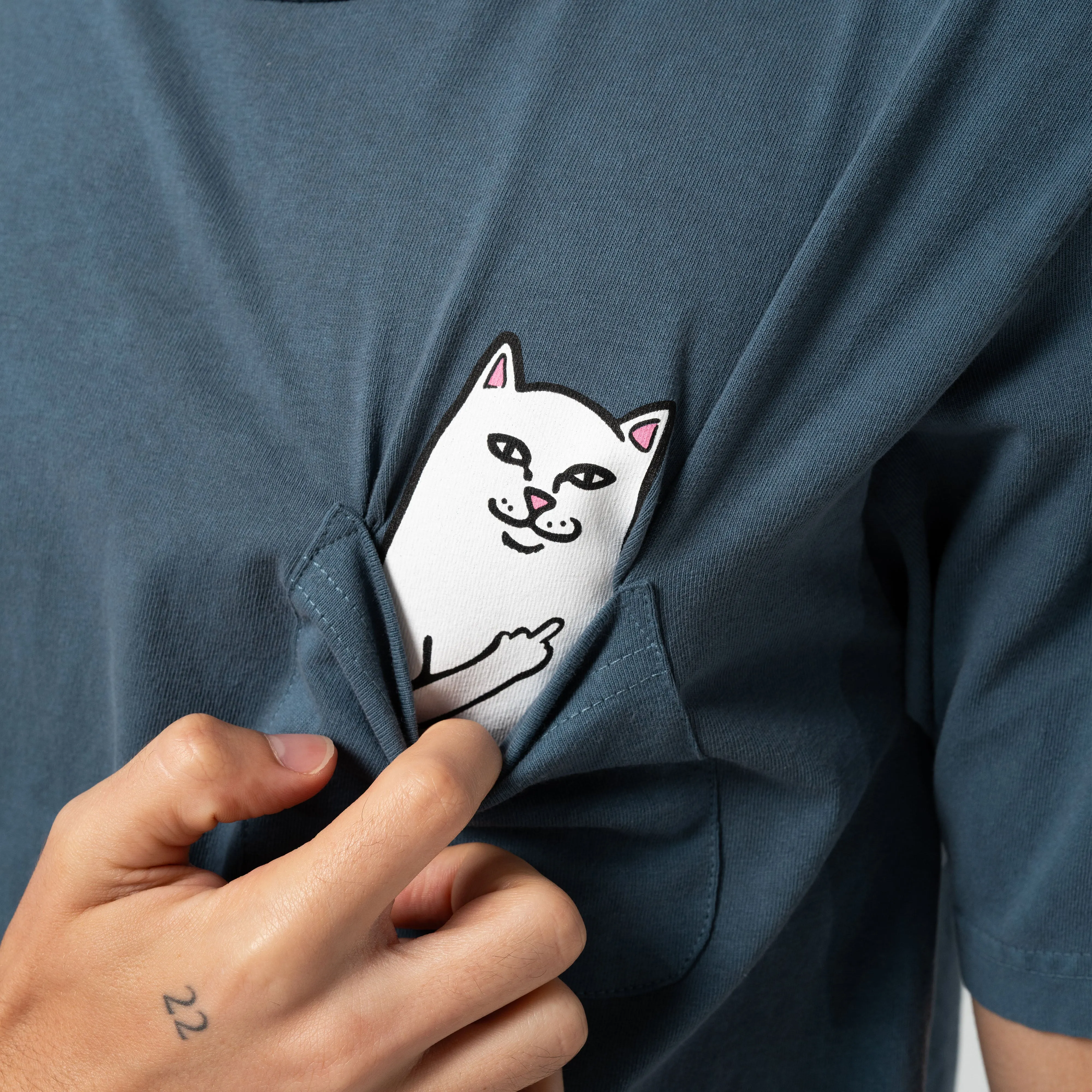 Lord Nermal Pocket Tee (Slate) sold by Ripndip product image thumbnail 2