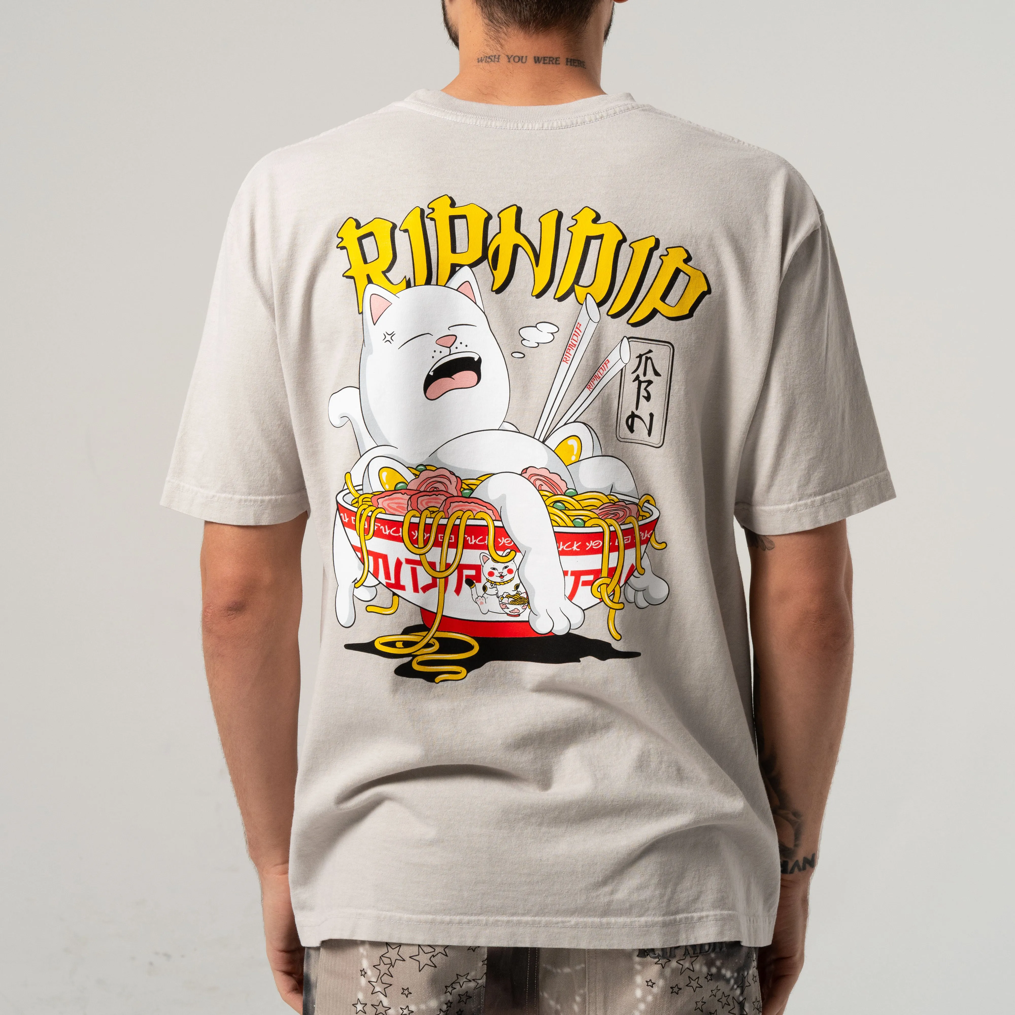 Noodle Nerm Tee (Sand) sold by Ripndip product image thumbnail 2