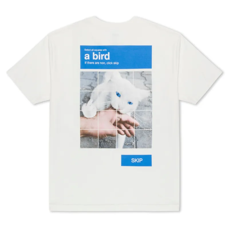 A Bird Tee (Bone) made by Ripndip