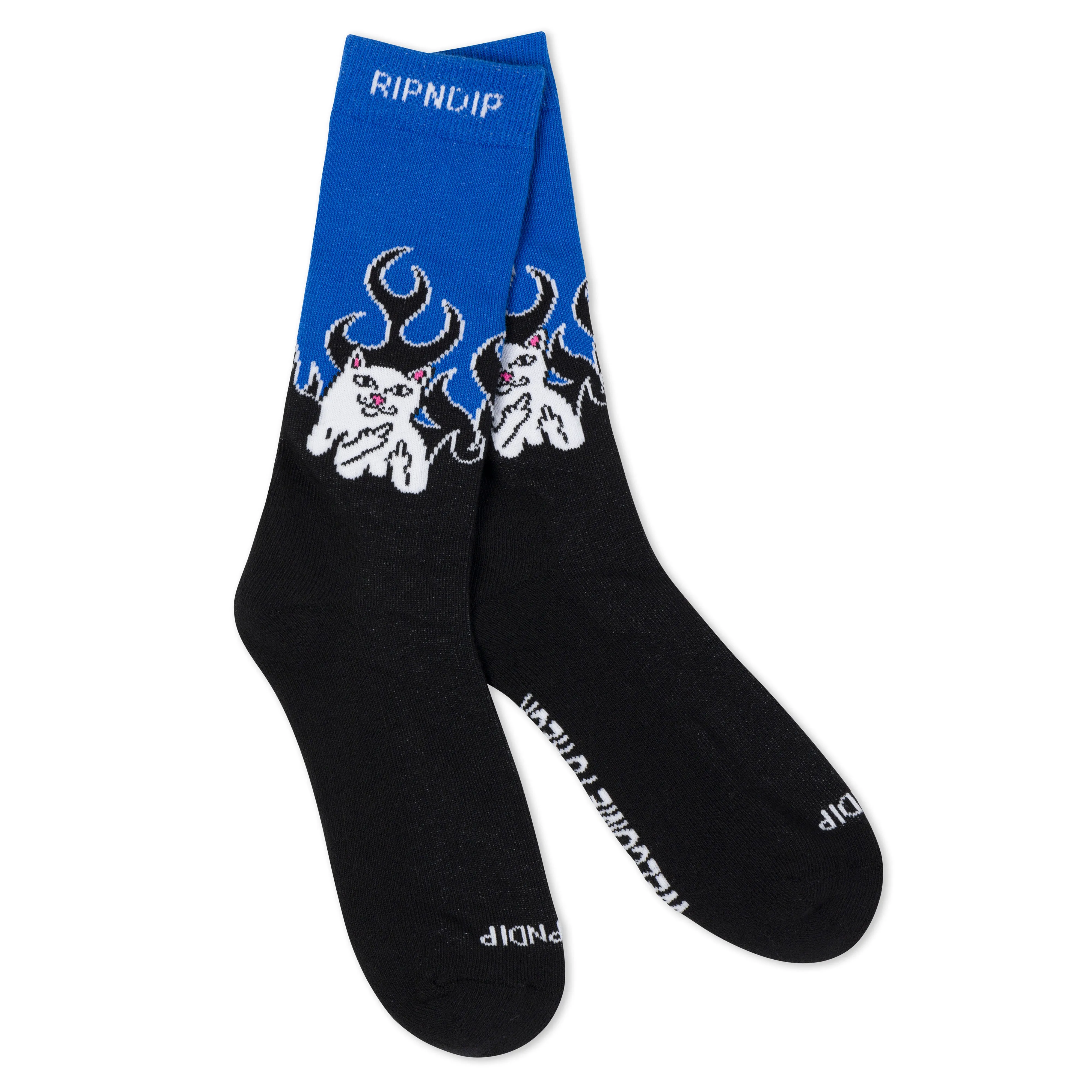 Welcome To Heck Socks (Black) sold by Ripndip product image thumbnail 2