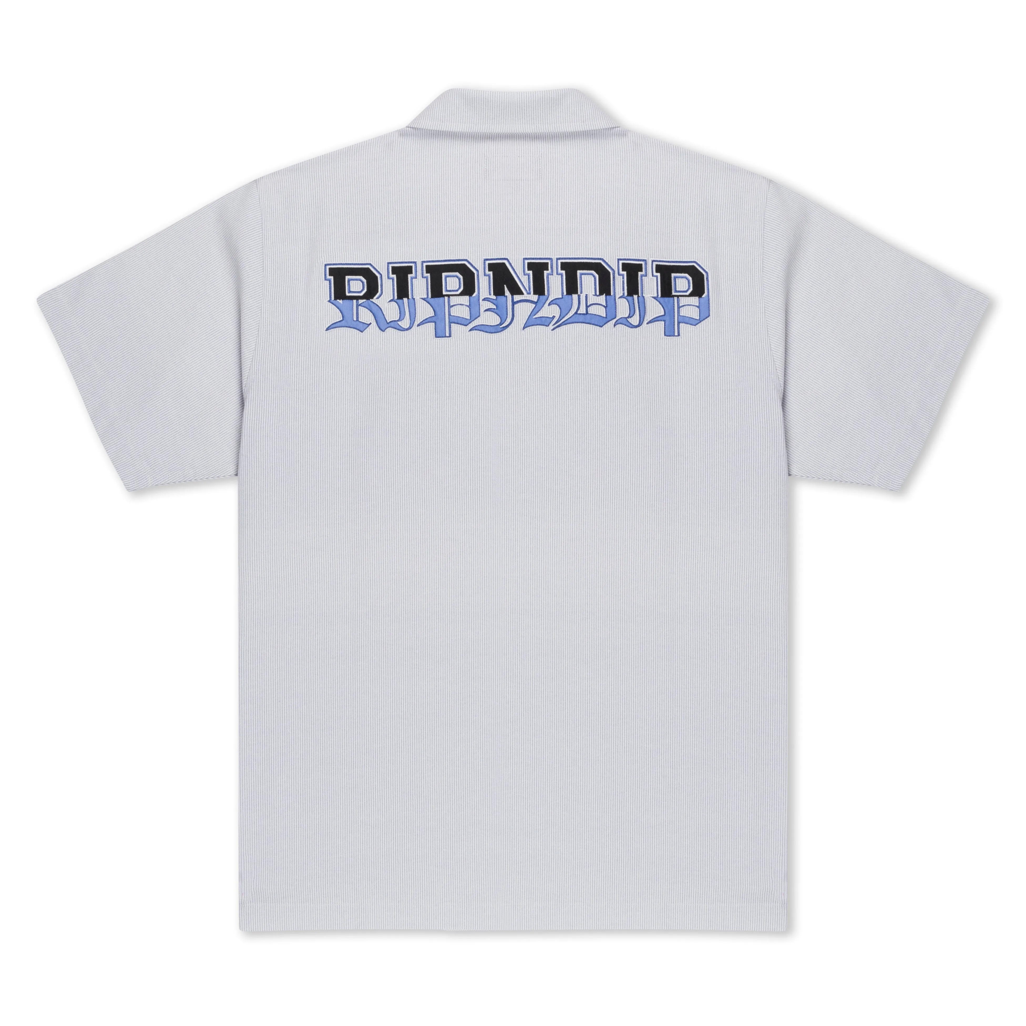 Rich Spirit Quarter Zip Shirt (Light Blue) sold by Ripndip product image thumbnail 5
