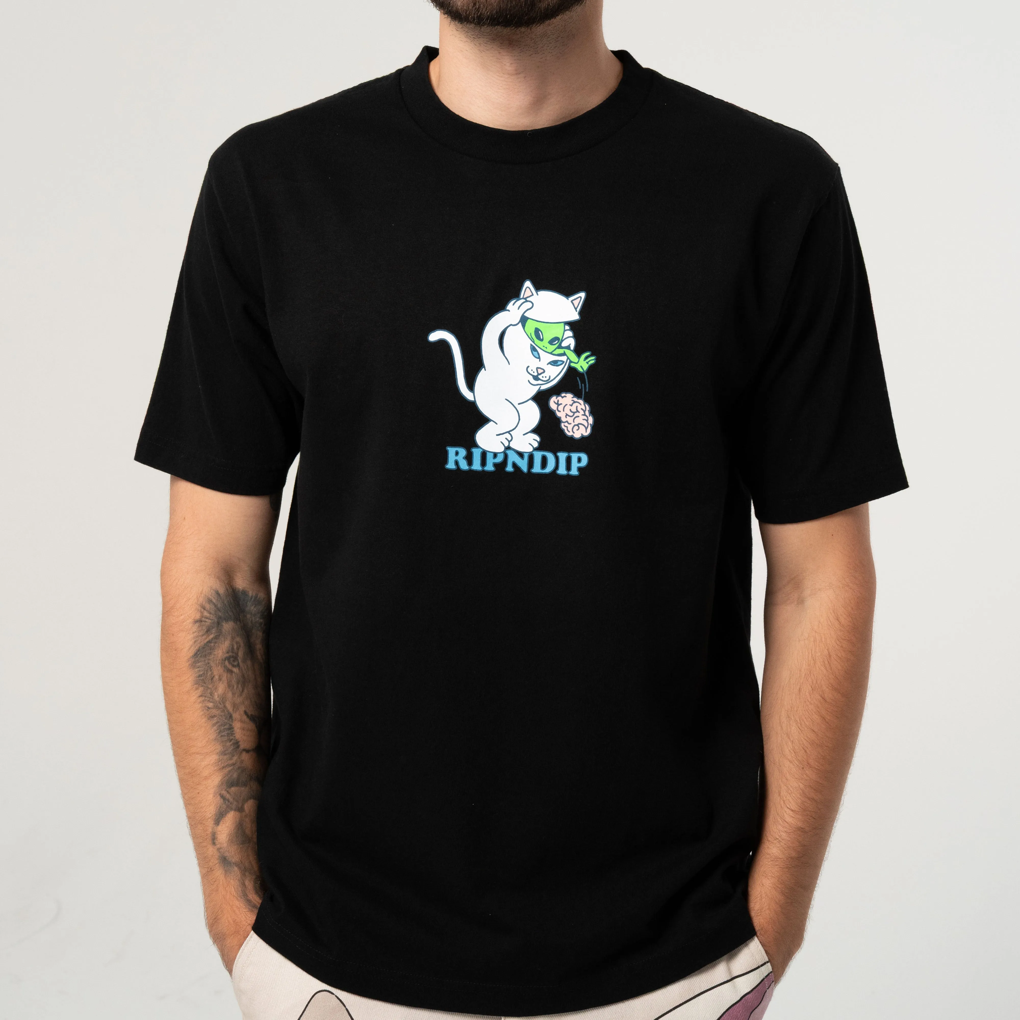 Brain Dead Tee (Black) sold by Ripndip product image thumbnail 2