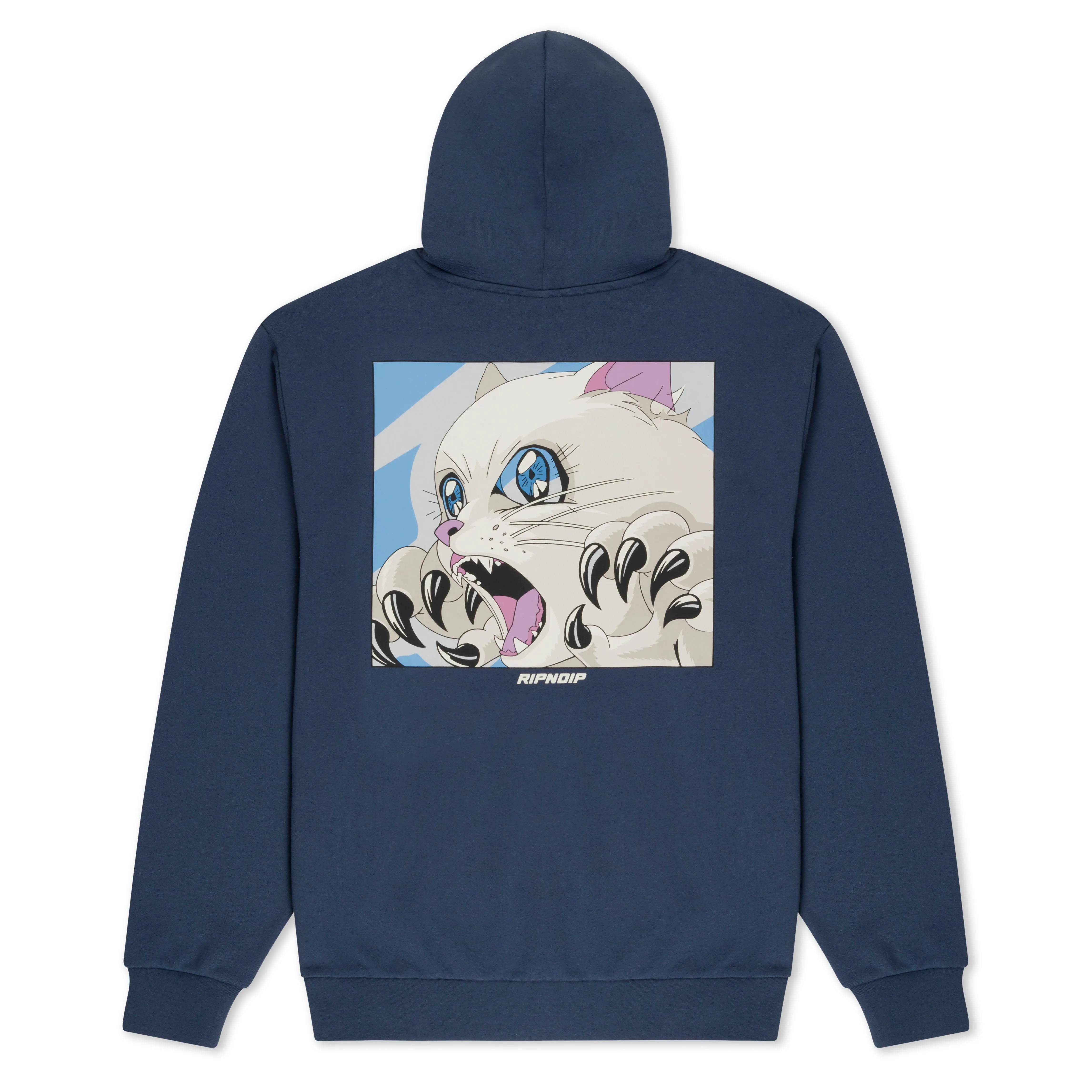 Metal Claw Hoodie (Navy) sold by Ripndip product image thumbnail 4