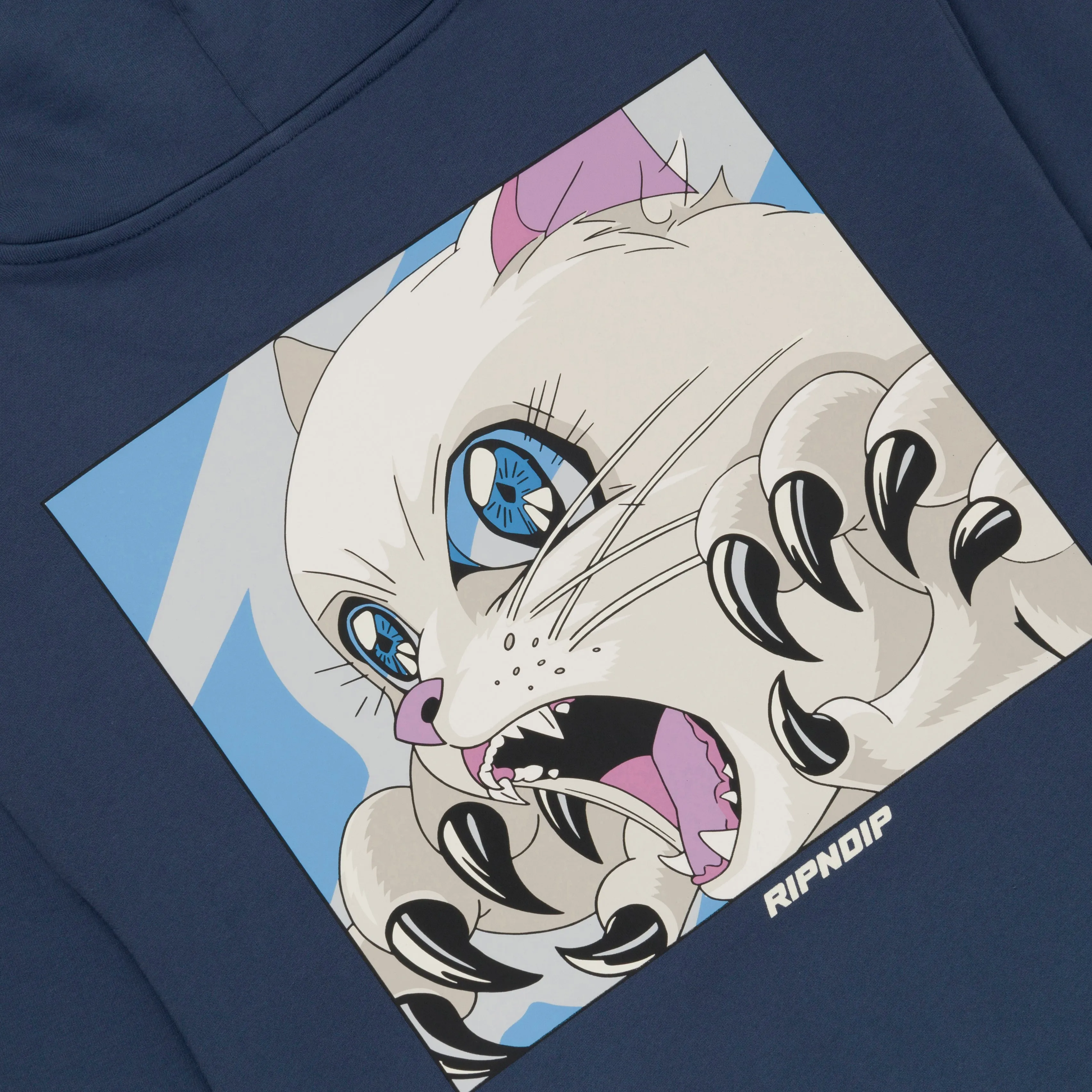 Metal Claw Hoodie (Navy) sold by Ripndip product image thumbnail 5