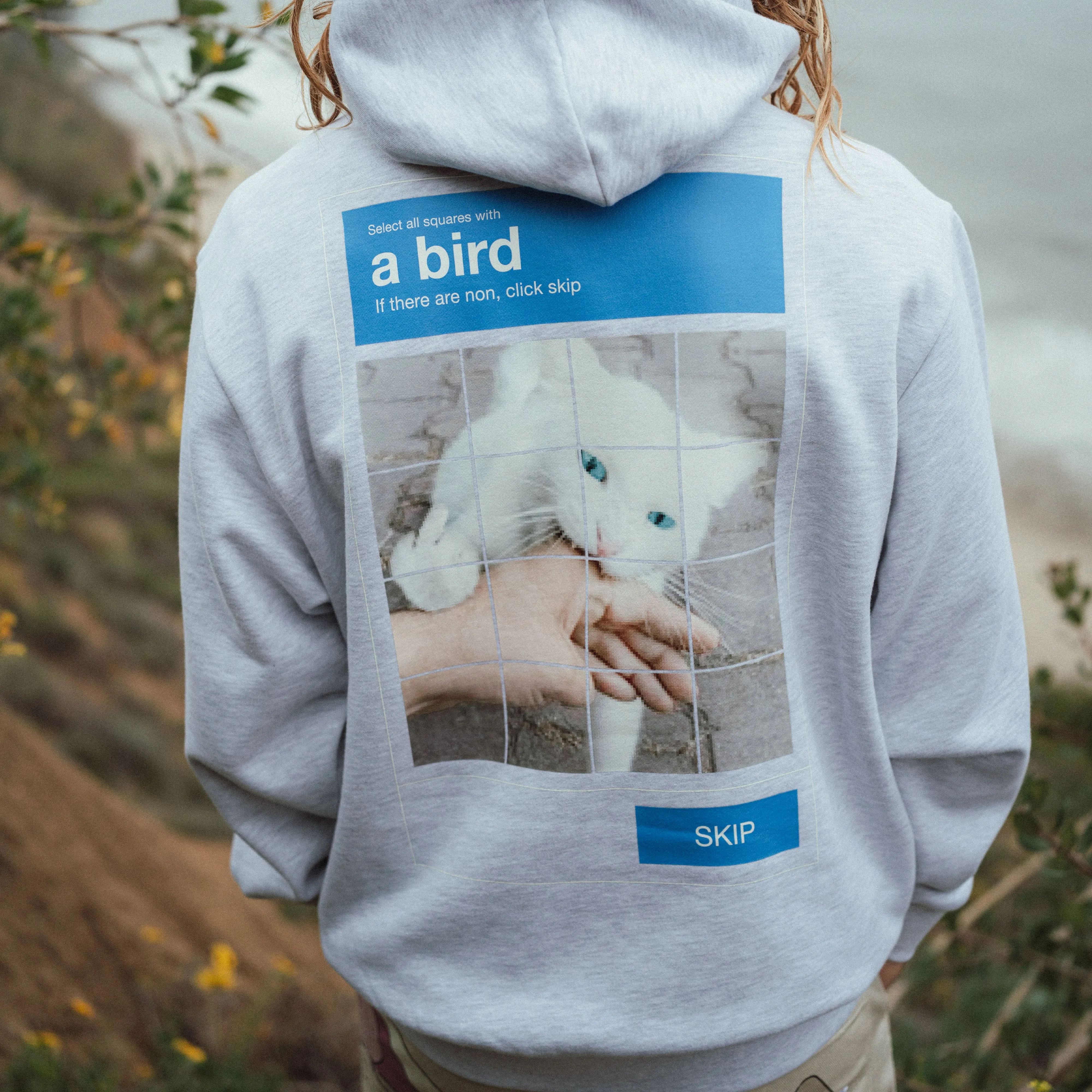 A Bird Hoodie (Ash Heather) sold by Ripndip product image thumbnail 5