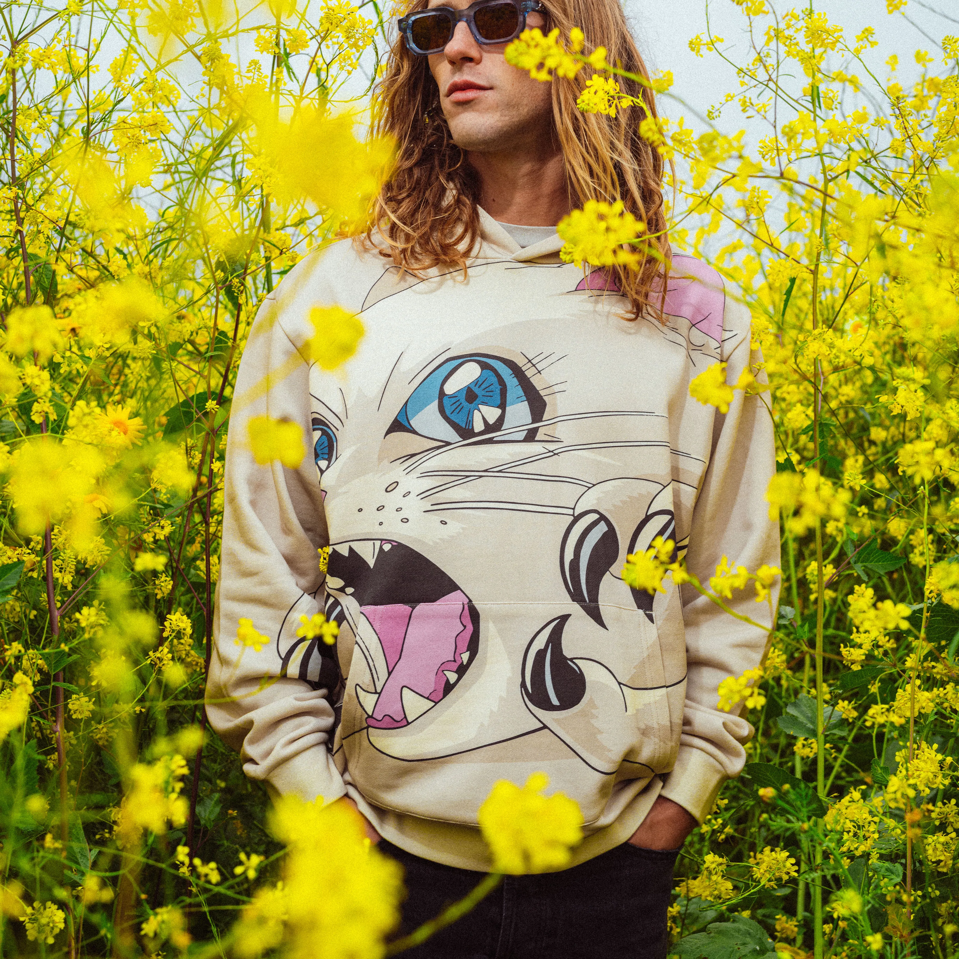 Metal Claw Hoodie (Bone) sold by Ripndip product image thumbnail 2