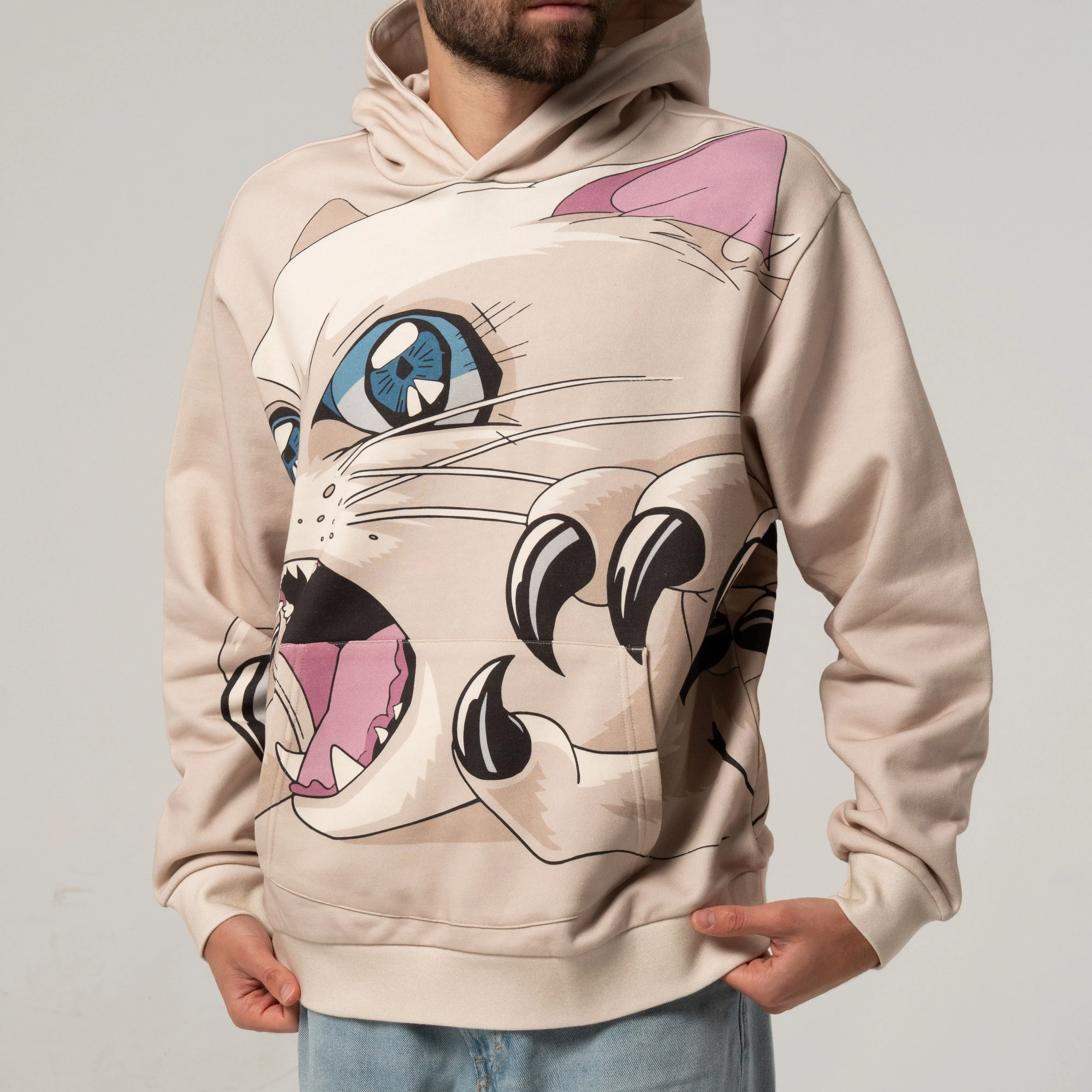 Metal Claw Hoodie (Bone) sold by Ripndip product image thumbnail 3