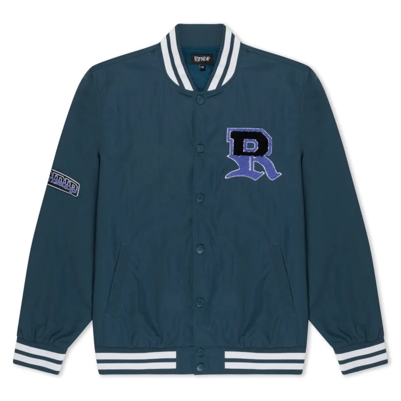 Ripndip Athletics Stadium Jacket (Navy) sold by Ripndip