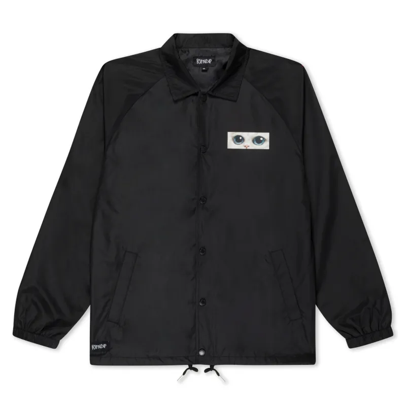 Find Out Coaches Jacket (Black) sold by Ripndip