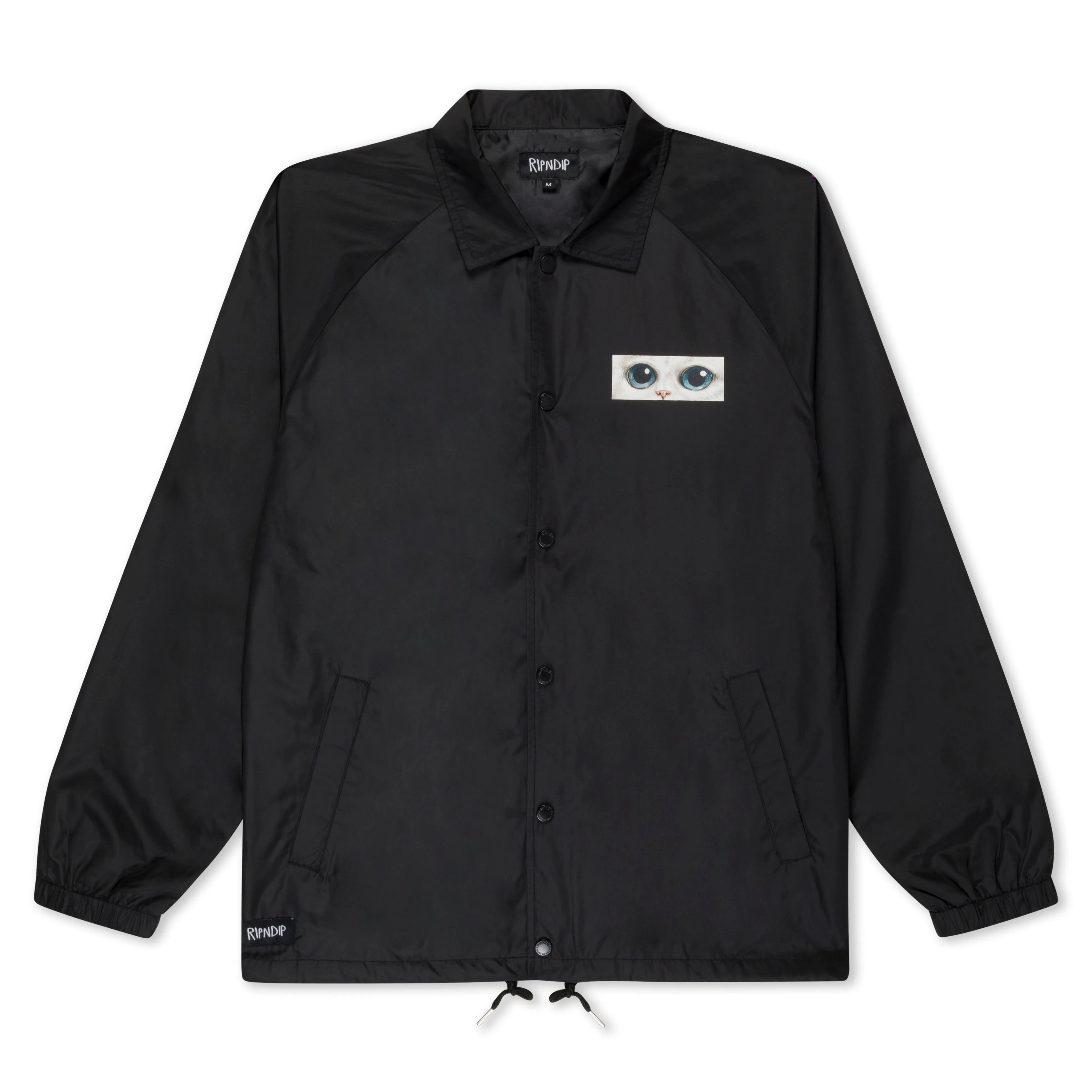 Find Out Coaches Jacket (Black) sold by Ripndip