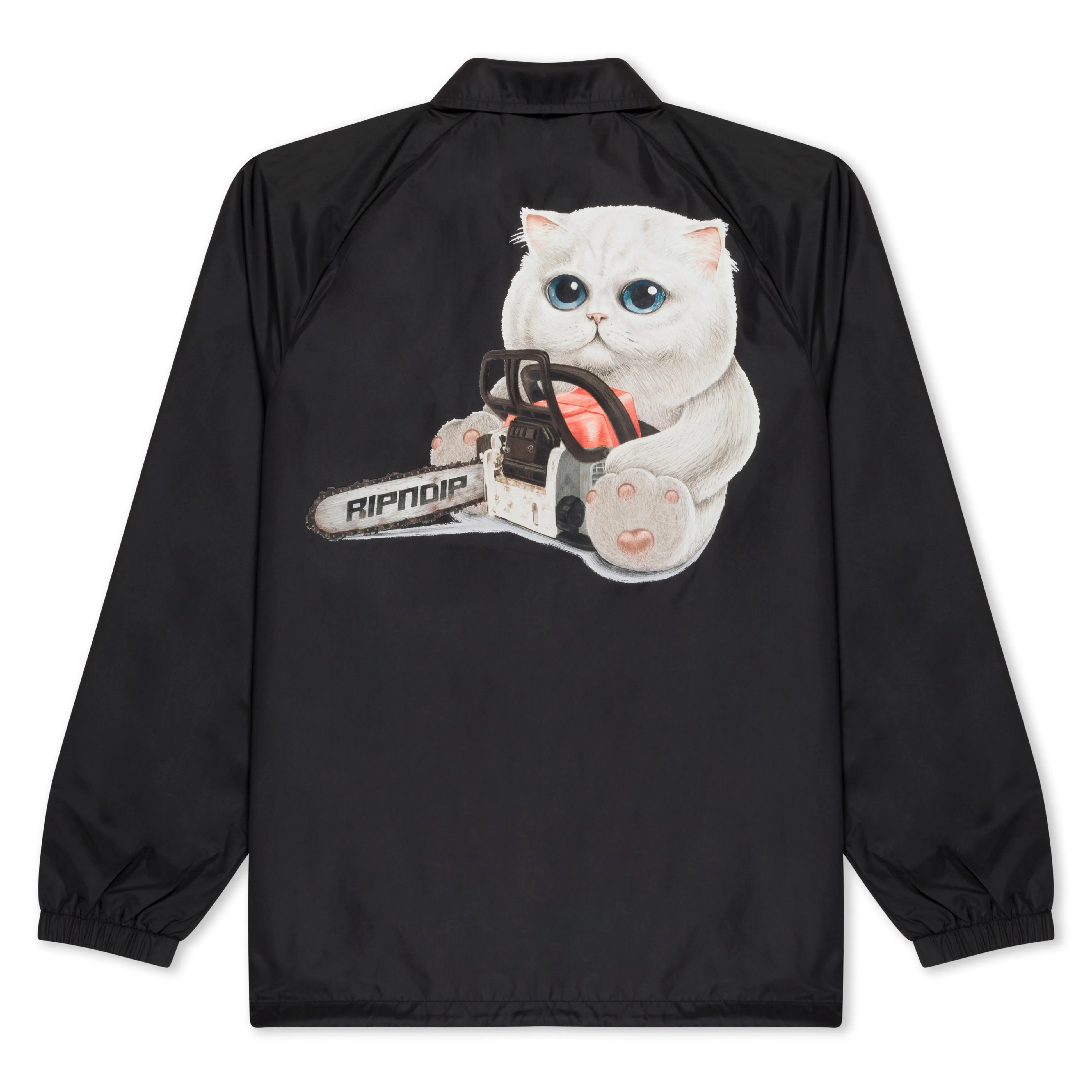 Find Out Coaches Jacket (Black) sold by Ripndip product image thumbnail 3
