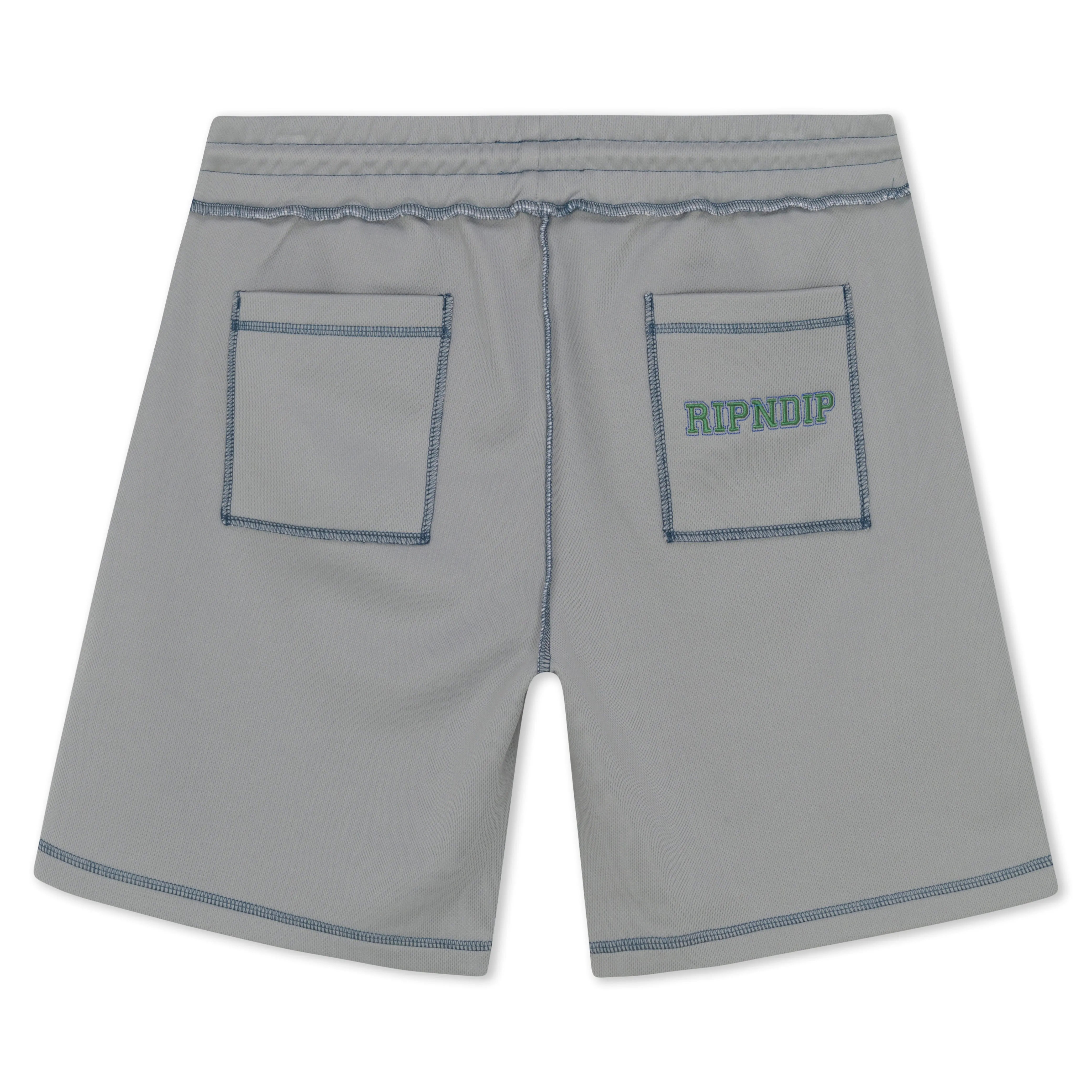 Ripndip Athletics Mesh Sweatshorts (Ash Heather) sold by Ripndip product image thumbnail 5