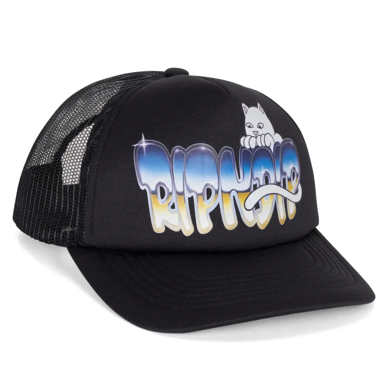 Chroma Trucker Hat (Black) sold by Ripndip