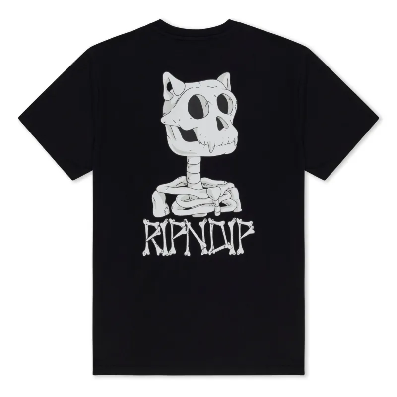 Bones Tee (Black) sold by Ripndip