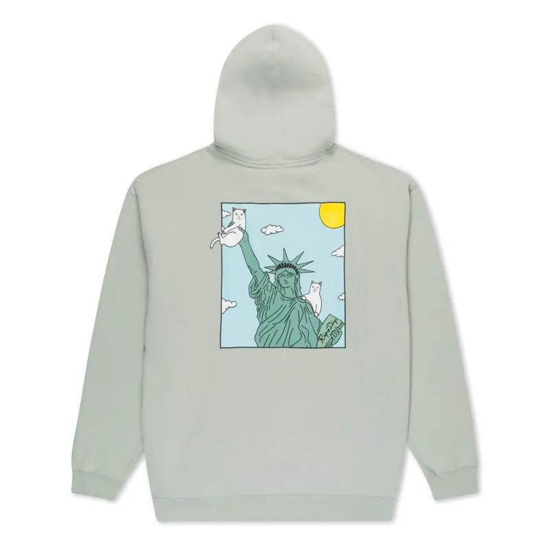 Liberty Hoodie (Dusty Sage) sold by Ripndip