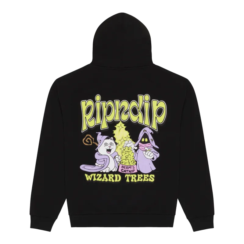 Ripndip Wizard Trees Catnip Hoodie (Black) sold by Ripndip