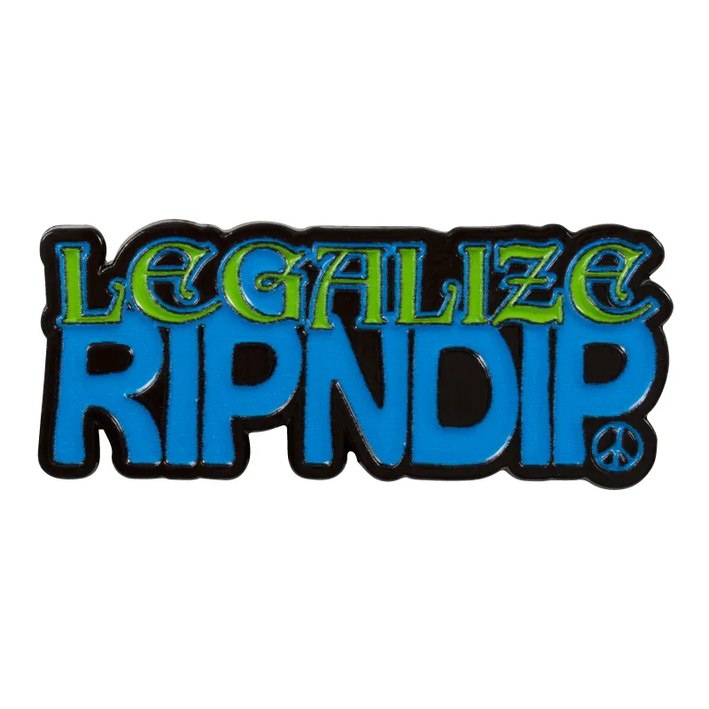 Legalize RIPNDIP Pin (Multi) sold by Ripndip