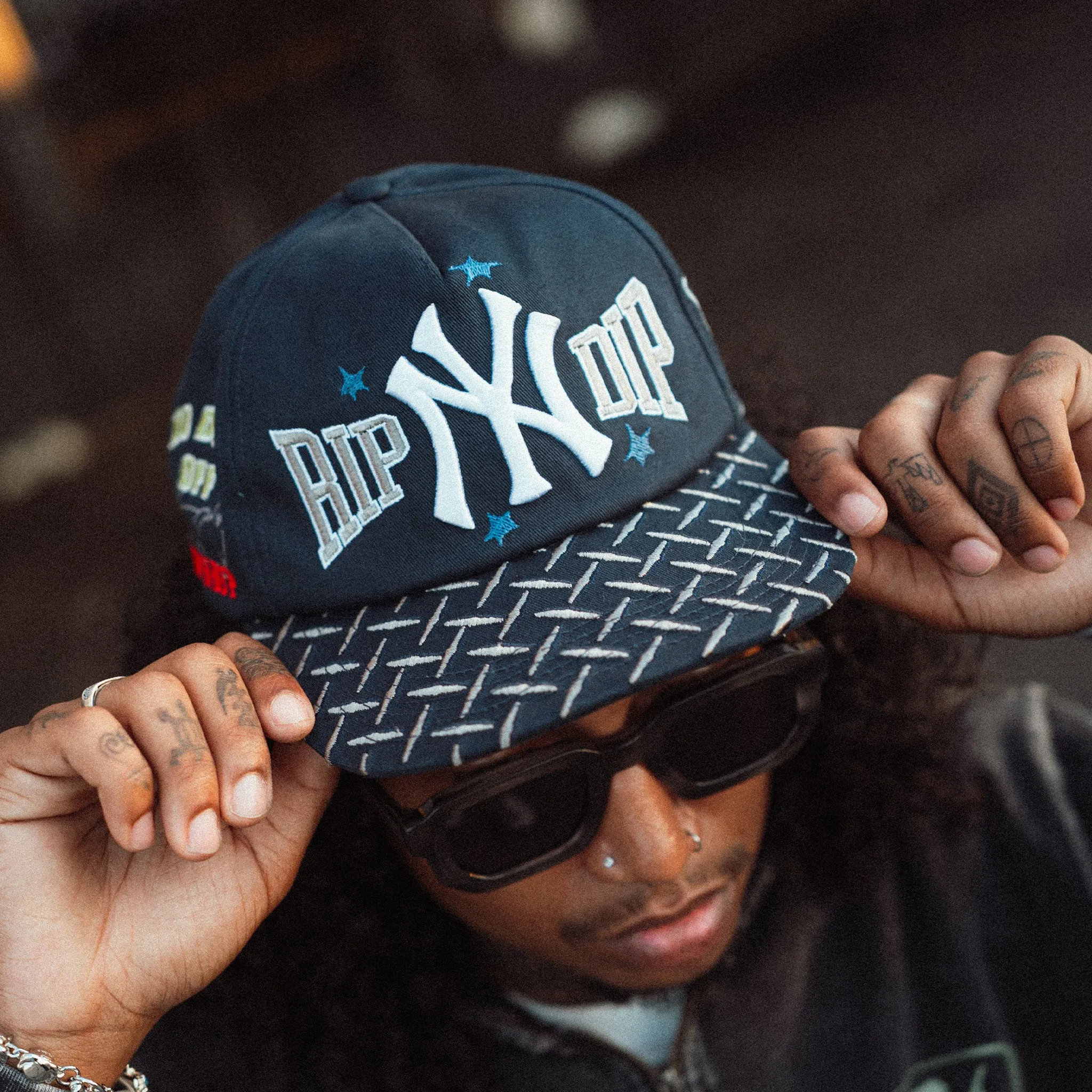 NY Athletics Snapback (Navy) sold by Ripndip product image thumbnail 2