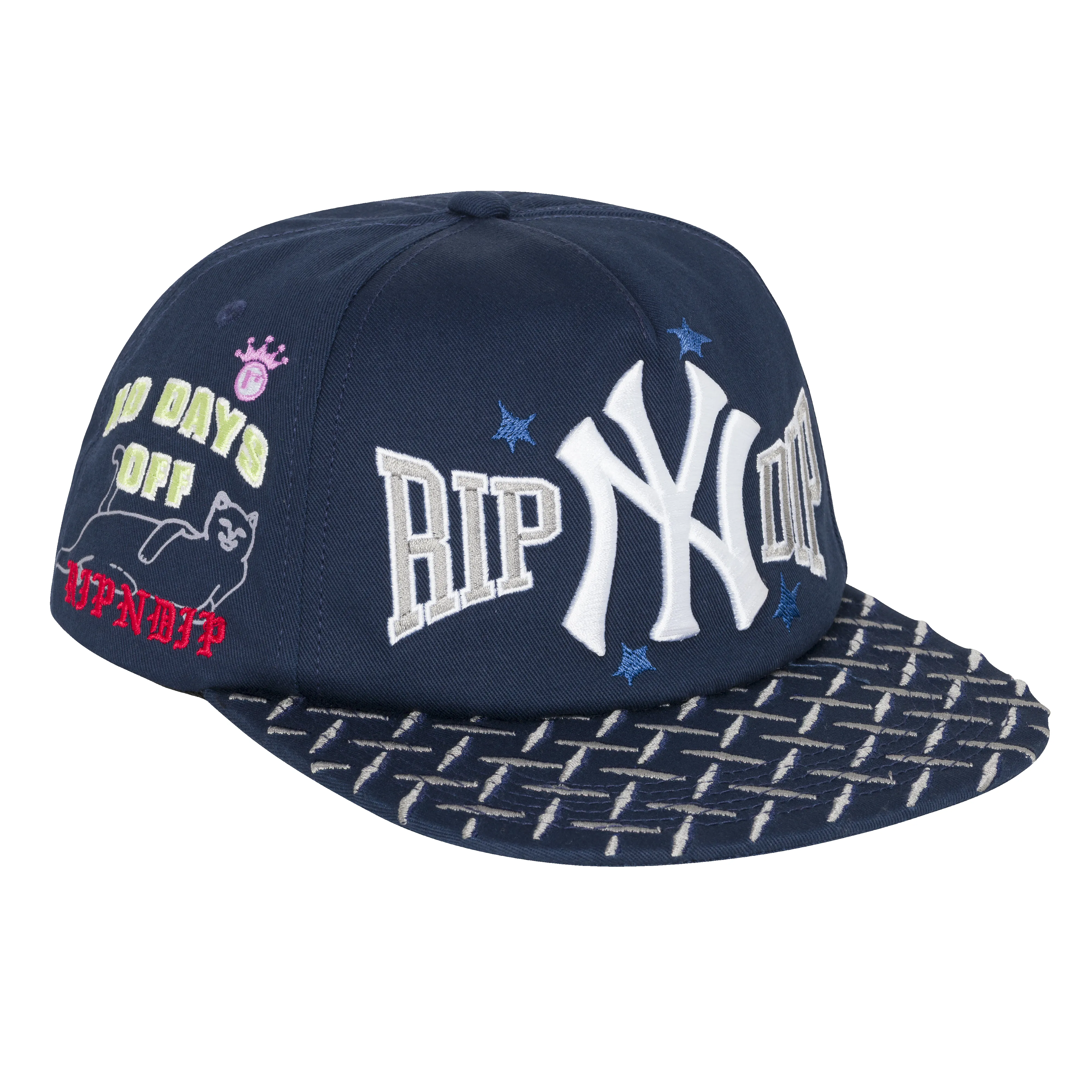 NY Athletics Snapback (Navy) sold by Ripndip