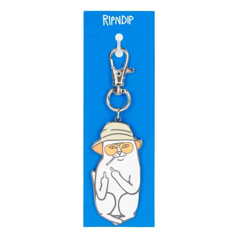 Nermal S Thompson Keychain (Silver) sold by Ripndip