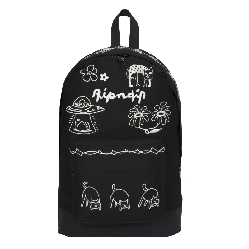 Blonded Backpack (Black) made by Ripndip
