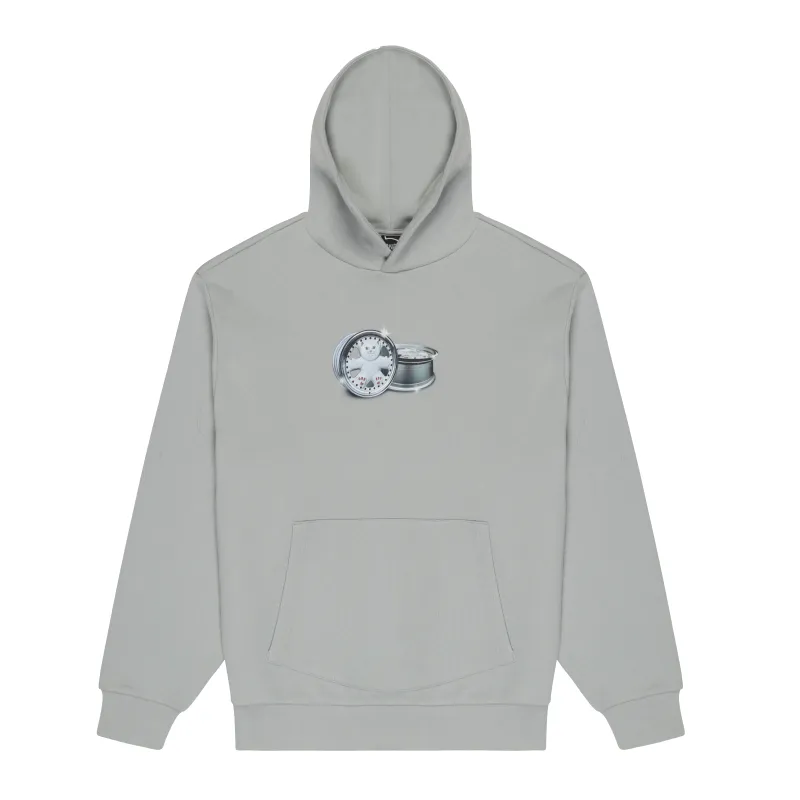 Nerm On Wheels Hoodie (Grey) sold by Ripndip
