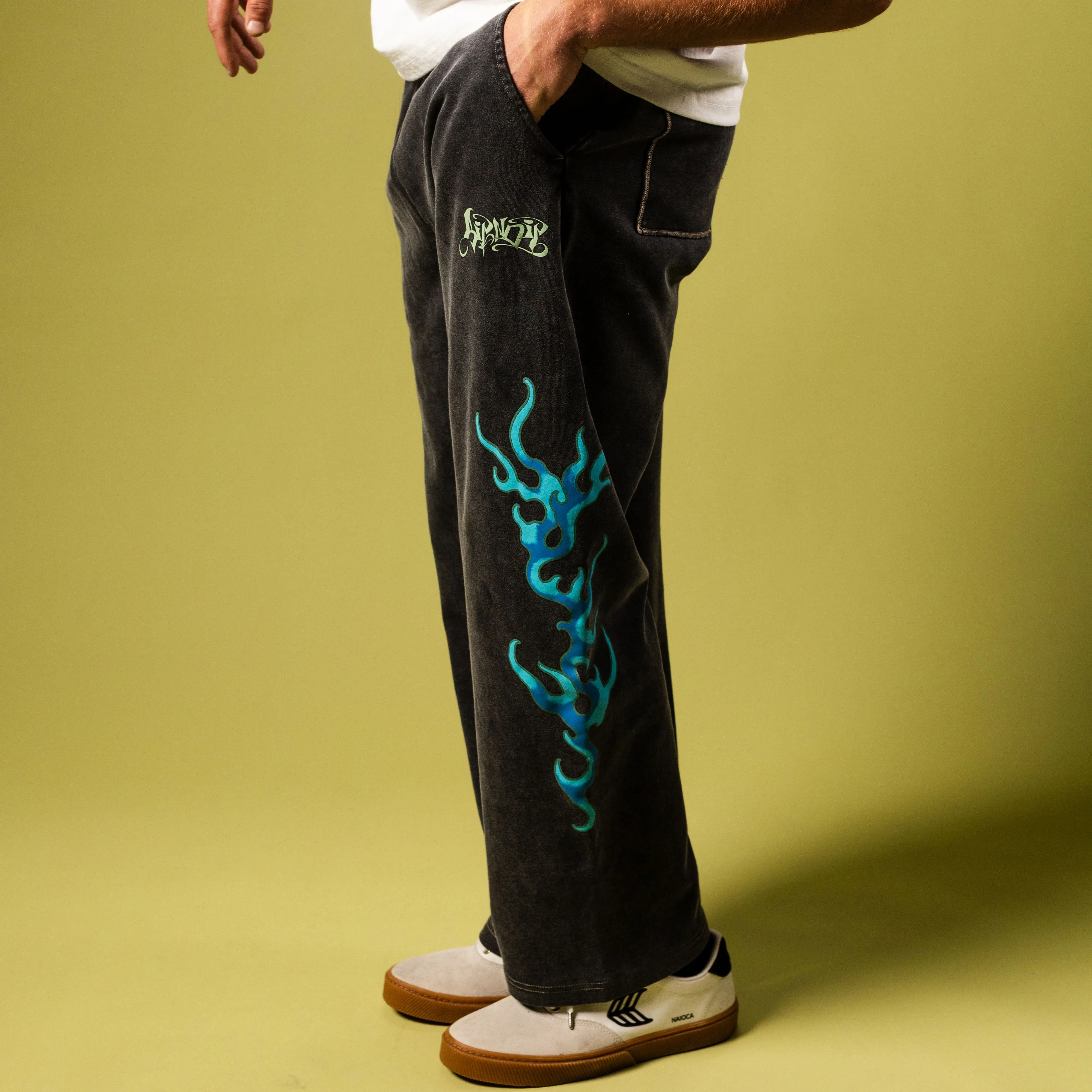 Squabble Up Sweat Pants (Black Vintage Wash) sold by Ripndip product image thumbnail 3