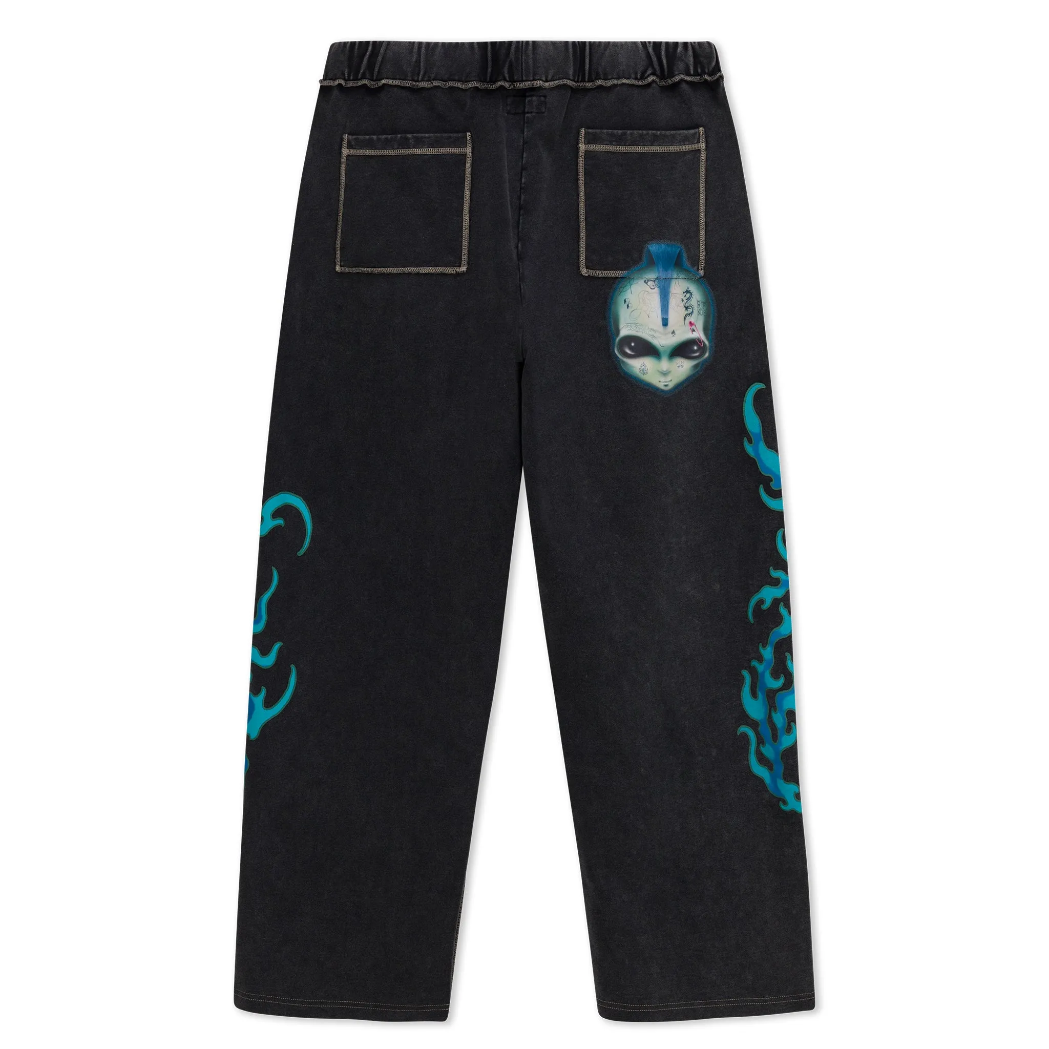 Squabble Up Sweat Pants (Black Vintage Wash) sold by Ripndip product image thumbnail 4