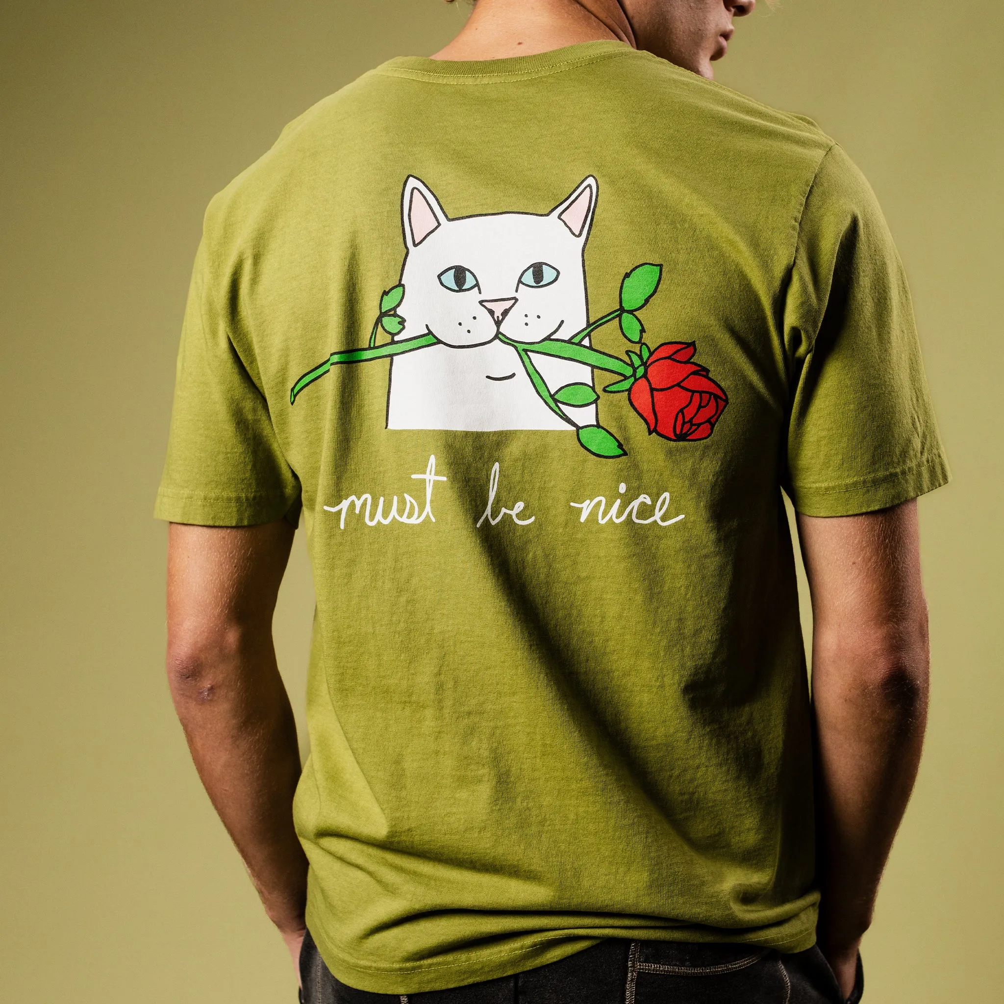 Romantic Nerm Tee (Light Forest ) sold by Ripndip product image thumbnail 3