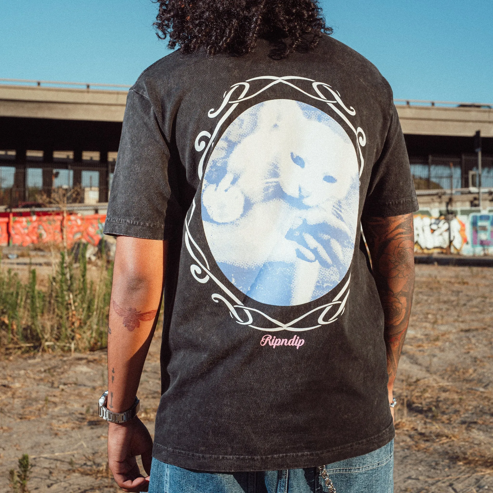 Memories Tee (Black Vintage Wash) sold by Ripndip product image thumbnail 2