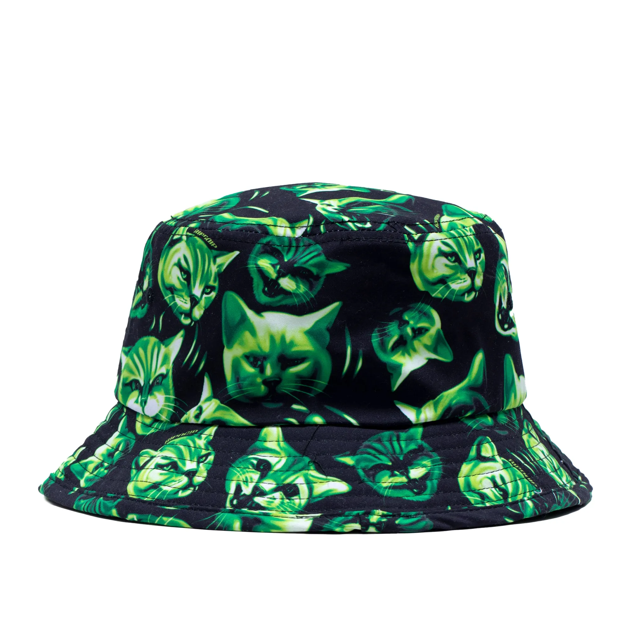 Neon Nerm Bucket Hat (Black) sold by Ripndip