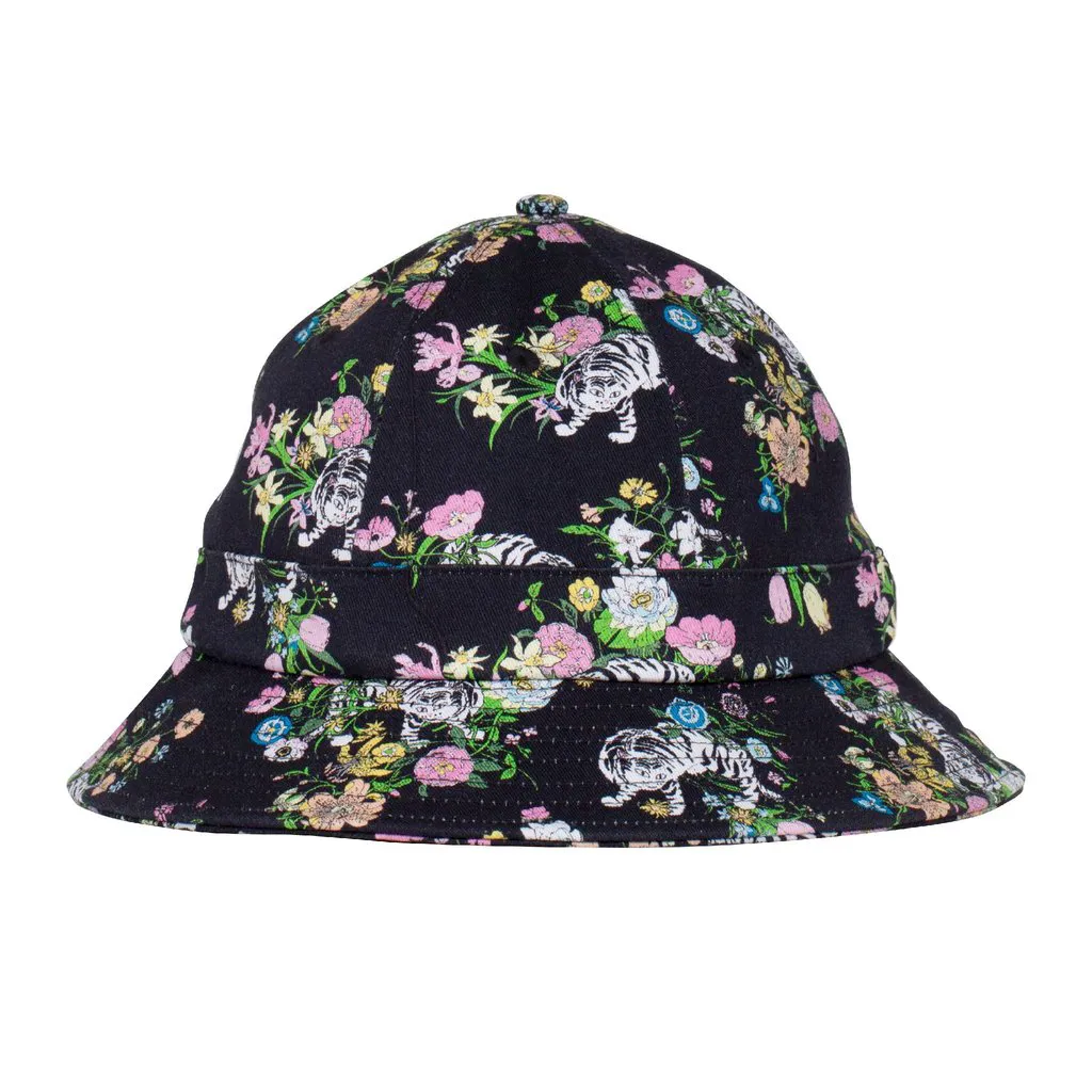Blooming Nerm Cotton Twill Bucket (Black) sold by Ripndip