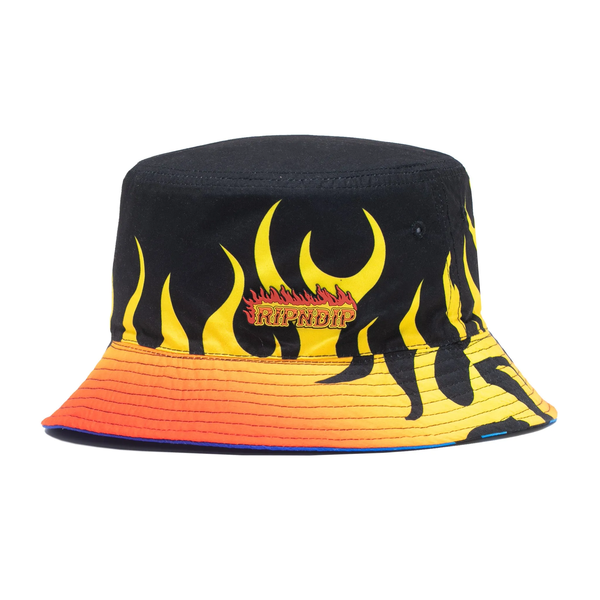 Welcome To Heck Reversible Bucket Hat (Black) sold by Ripndip