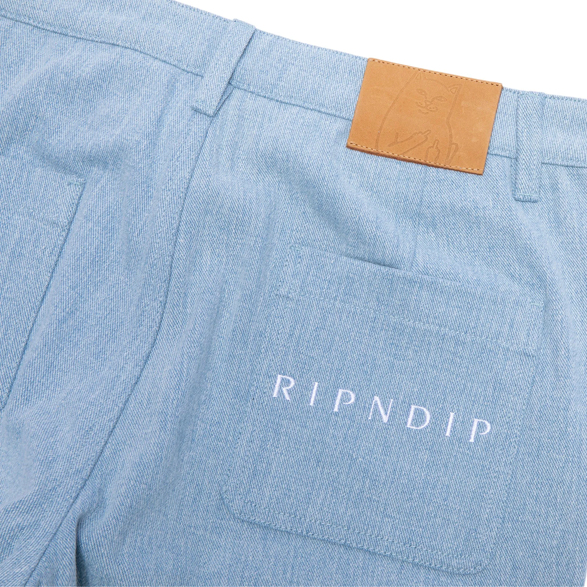 Heaven And Hell Denim Pants (Light Wash) sold by Ripndip product image thumbnail 5
