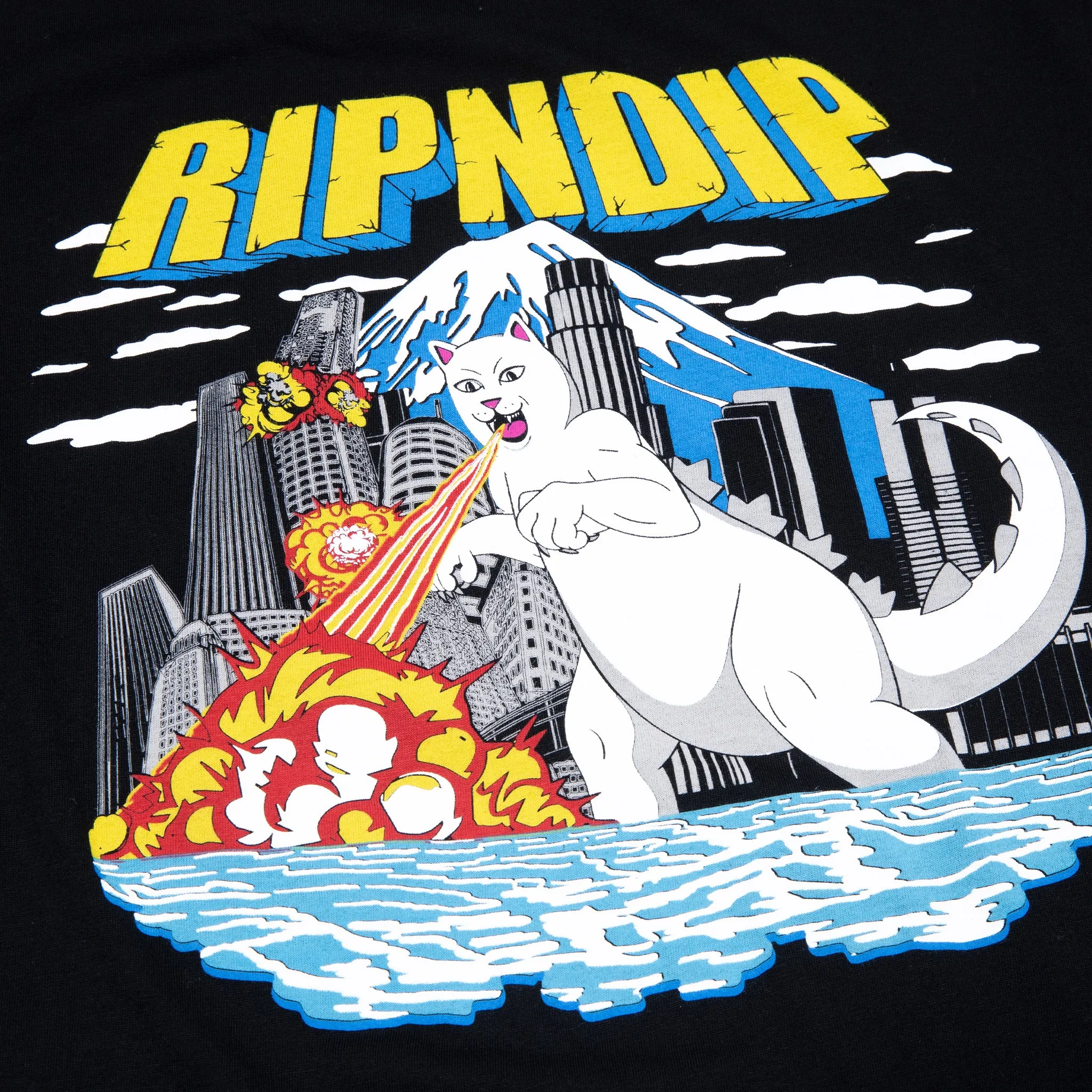 Nermzilla Tee (Black) sold by Ripndip product image thumbnail 3