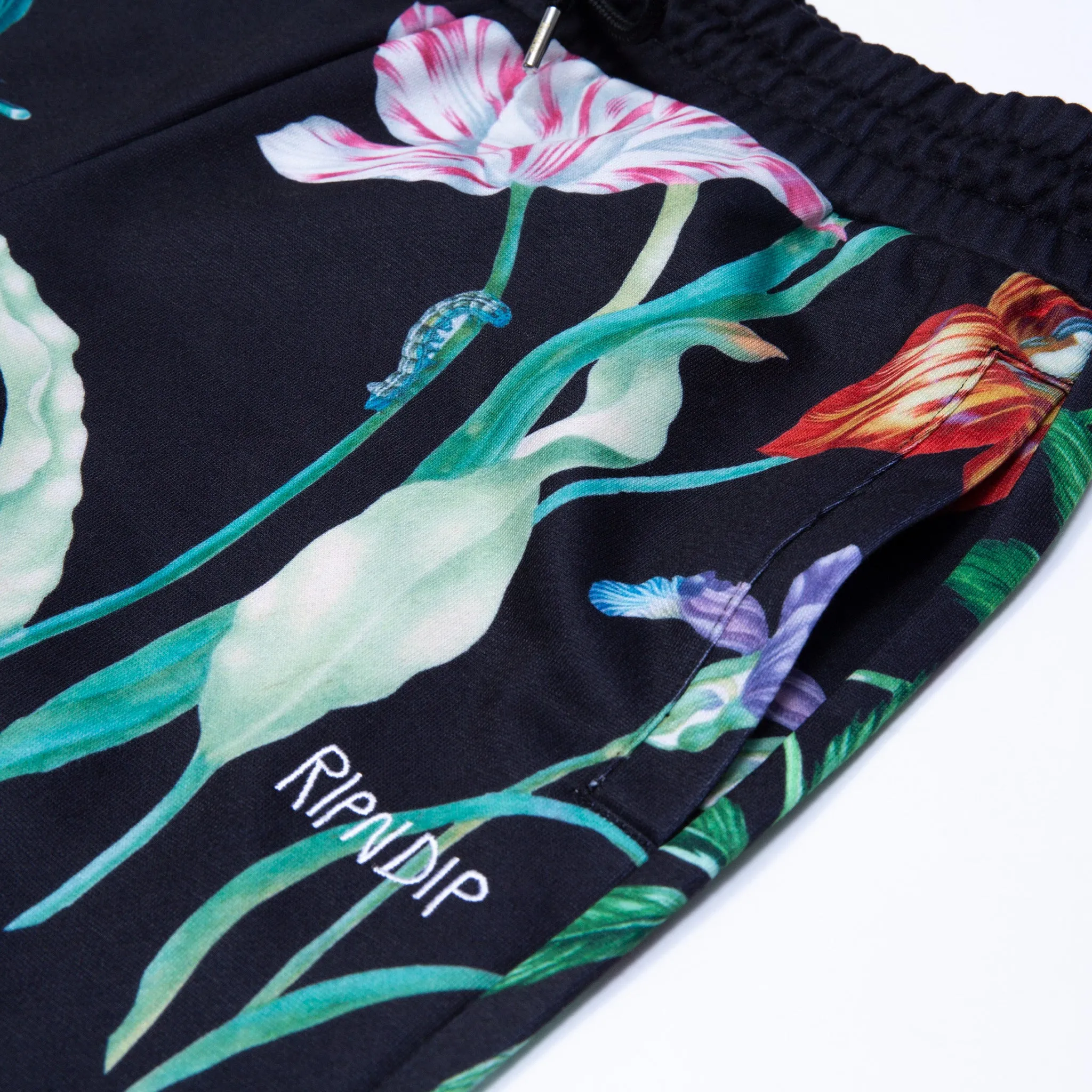 Green House Sweatshorts (Black) sold by Ripndip product image thumbnail 5