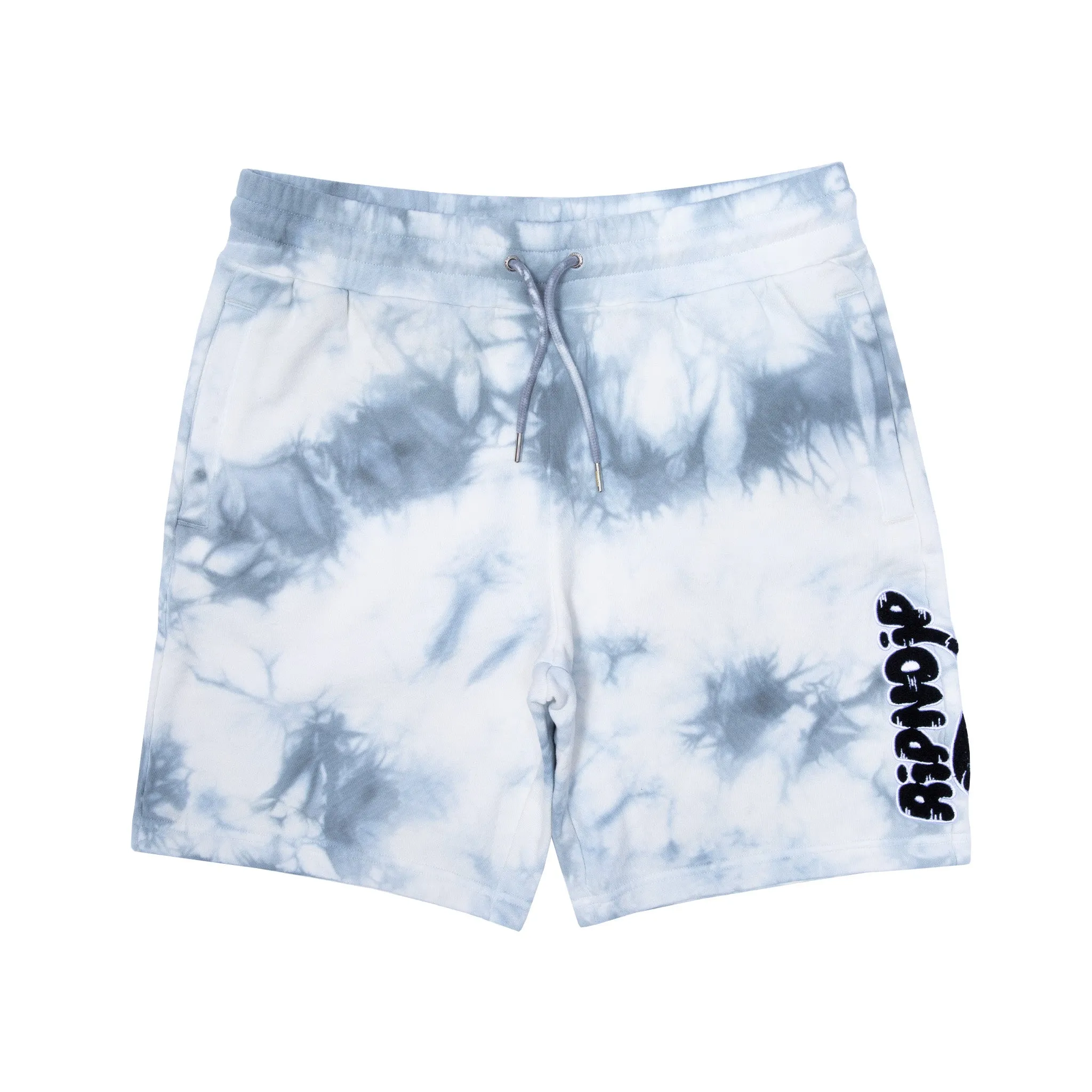 RIPNTAIL Sweatshorts (Grey Lightning Wash) sold by Ripndip
