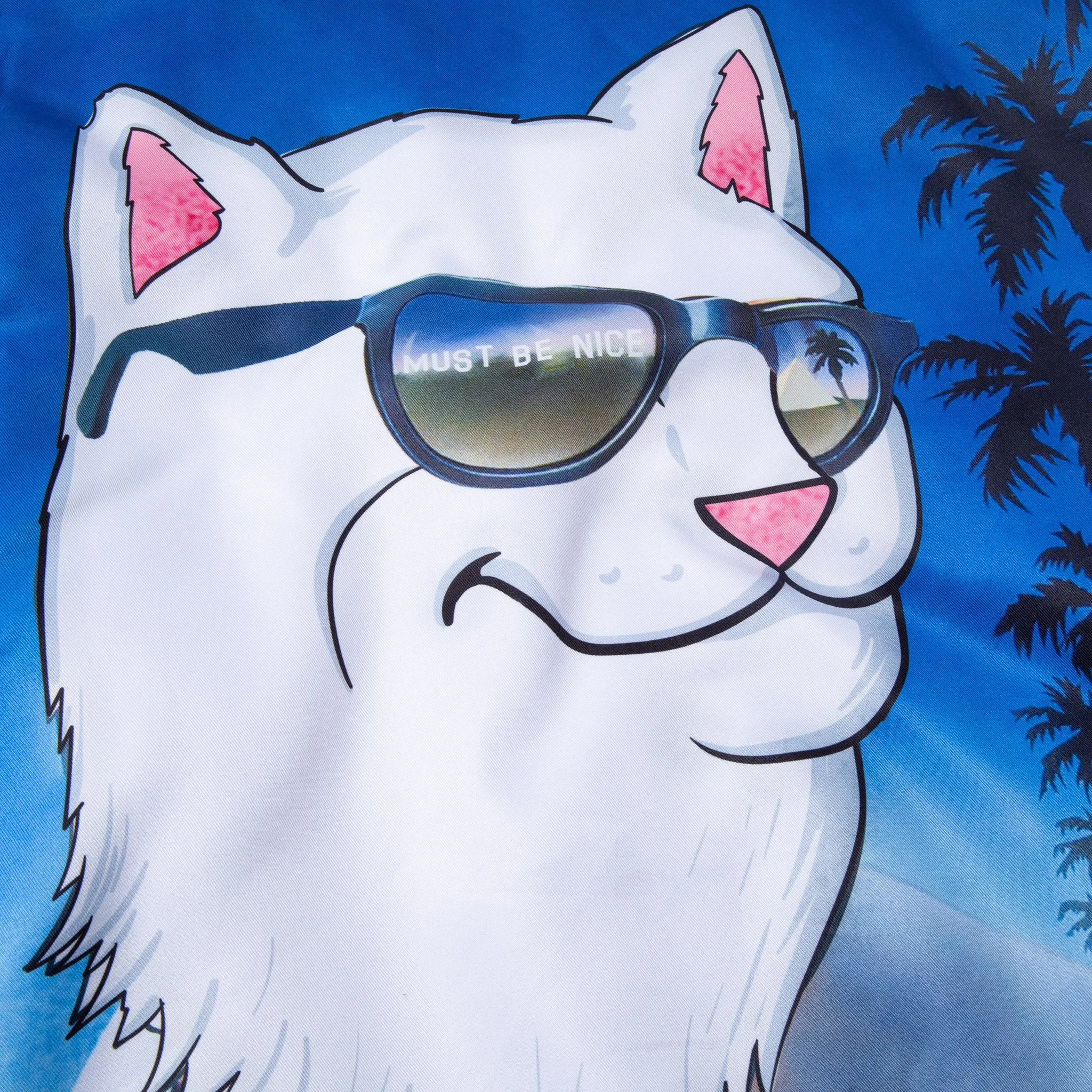 Show Biz Poly Varsity Jacket (Blue) sold by Ripndip product image thumbnail 4