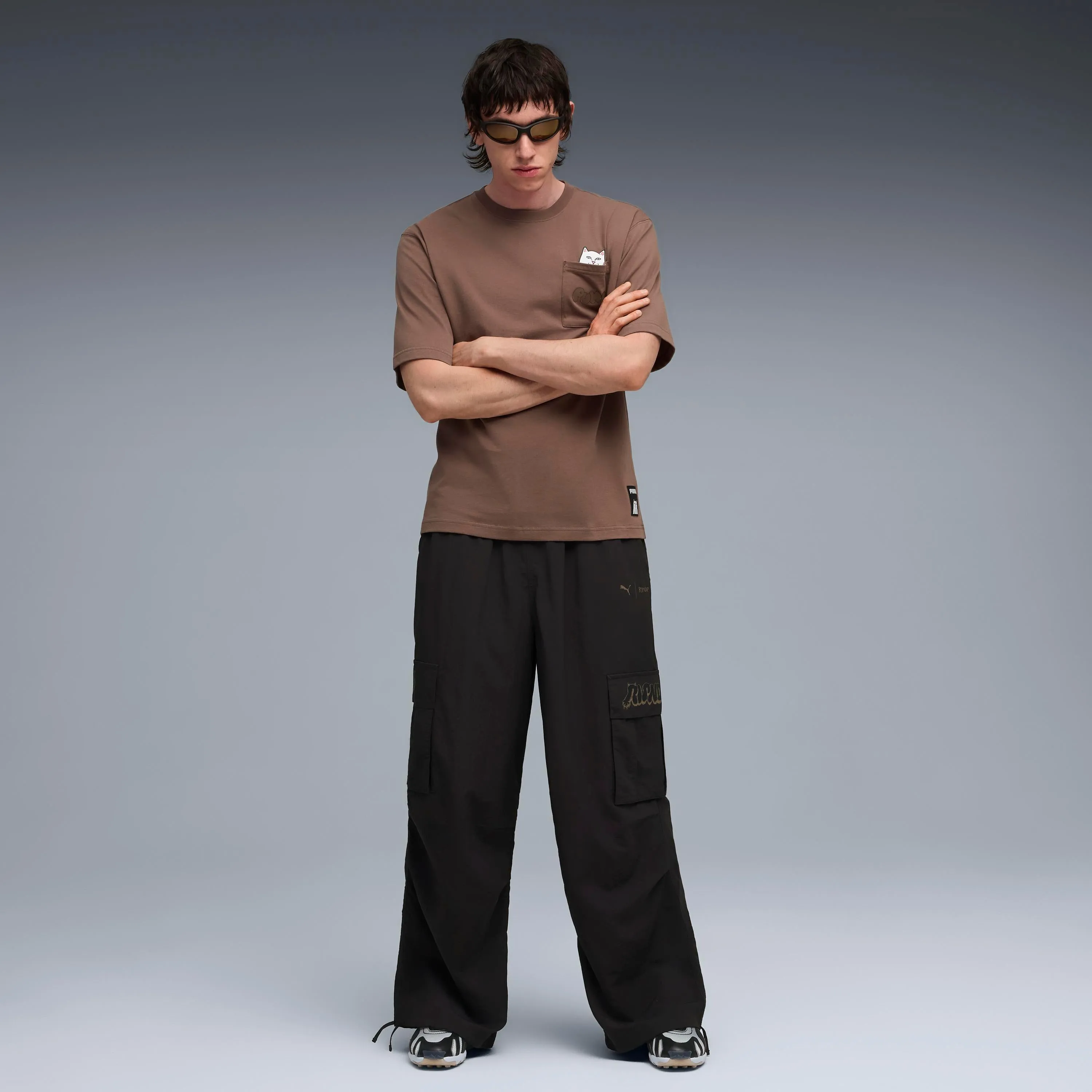 PUMA X RIPNDIP Extreme Cargo Pants (Puma Black) sold by Ripndip product image thumbnail 4