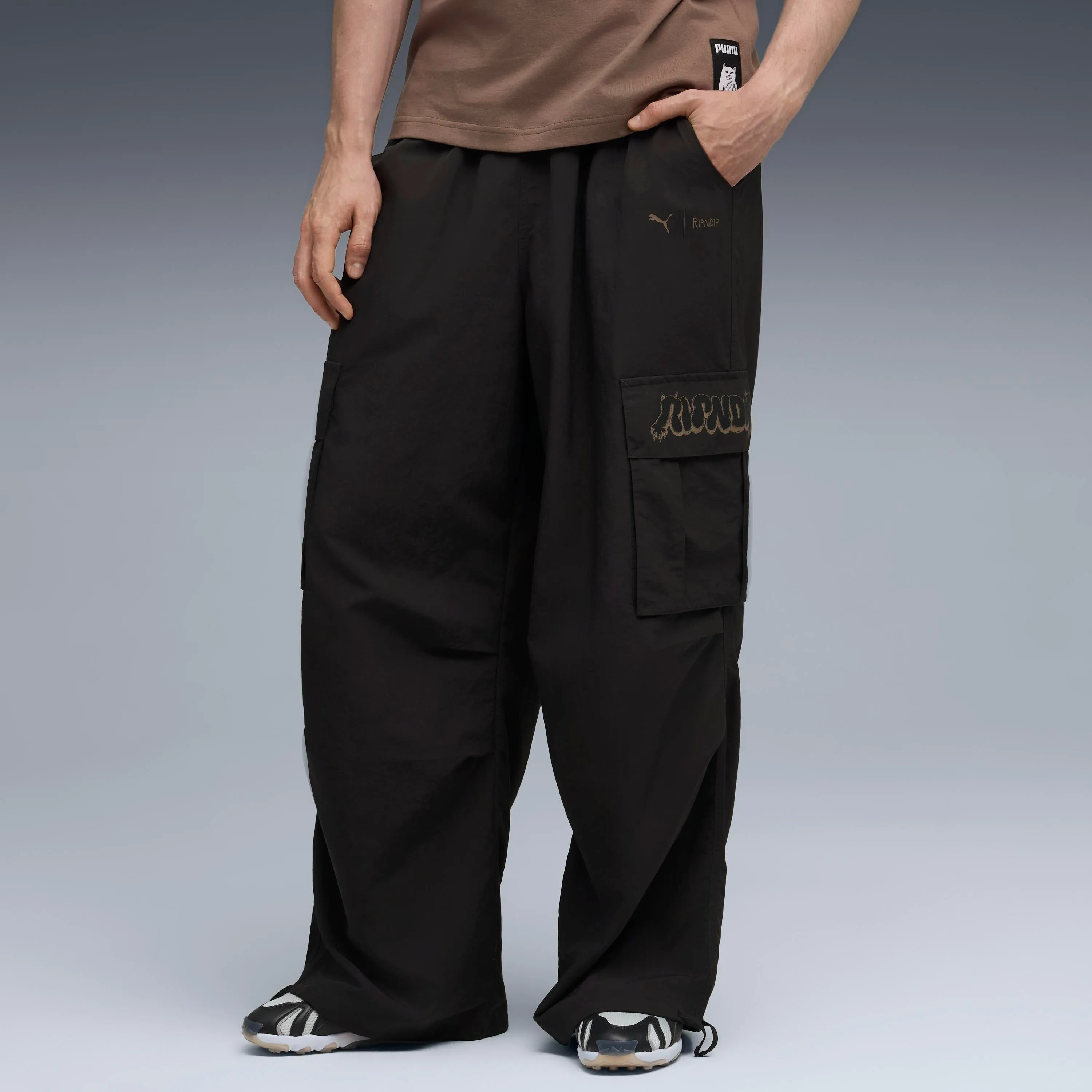 PUMA X RIPNDIP Extreme Cargo Pants (Puma Black) sold by Ripndip product image thumbnail 2