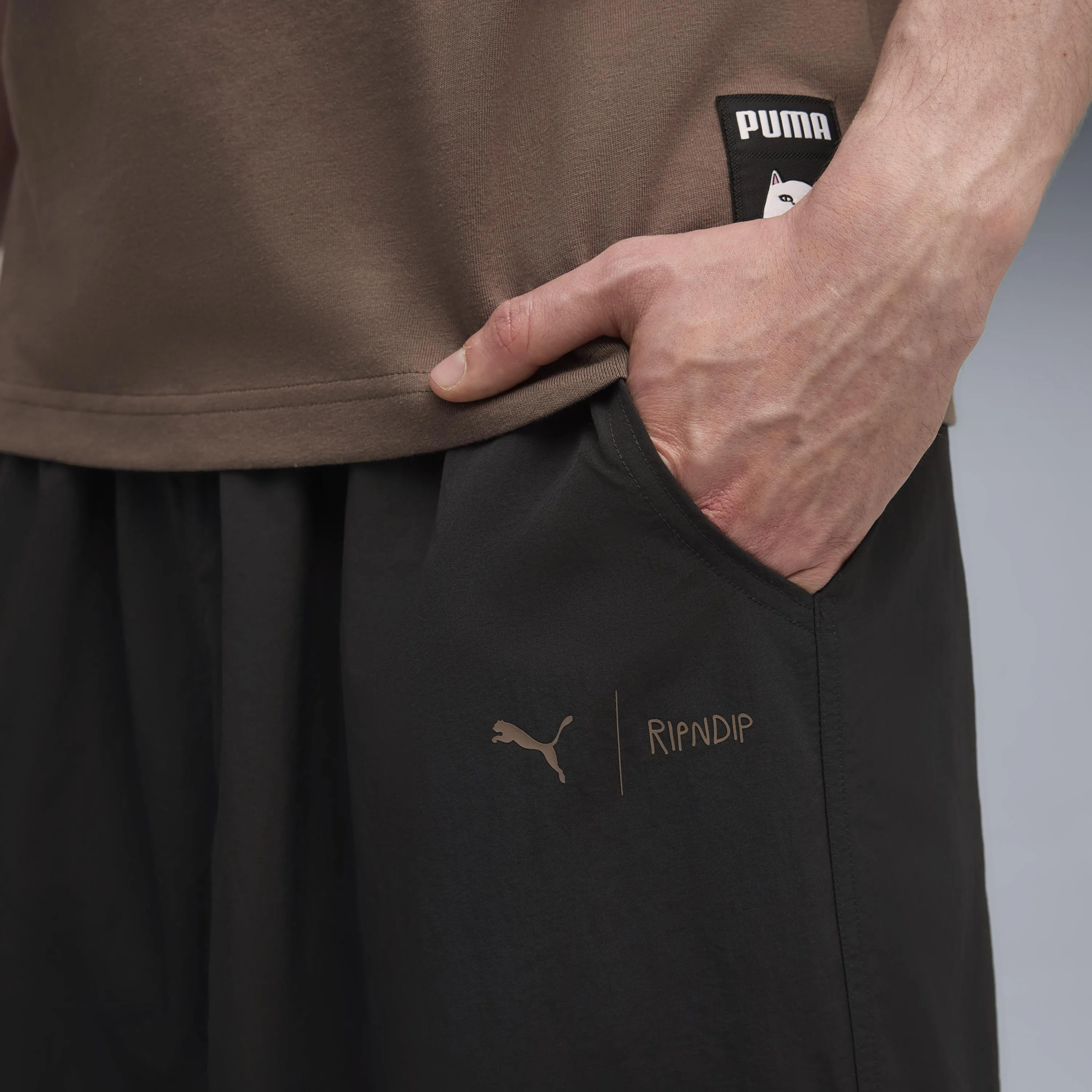 PUMA X RIPNDIP Extreme Cargo Pants (Puma Black) sold by Ripndip product image thumbnail 3