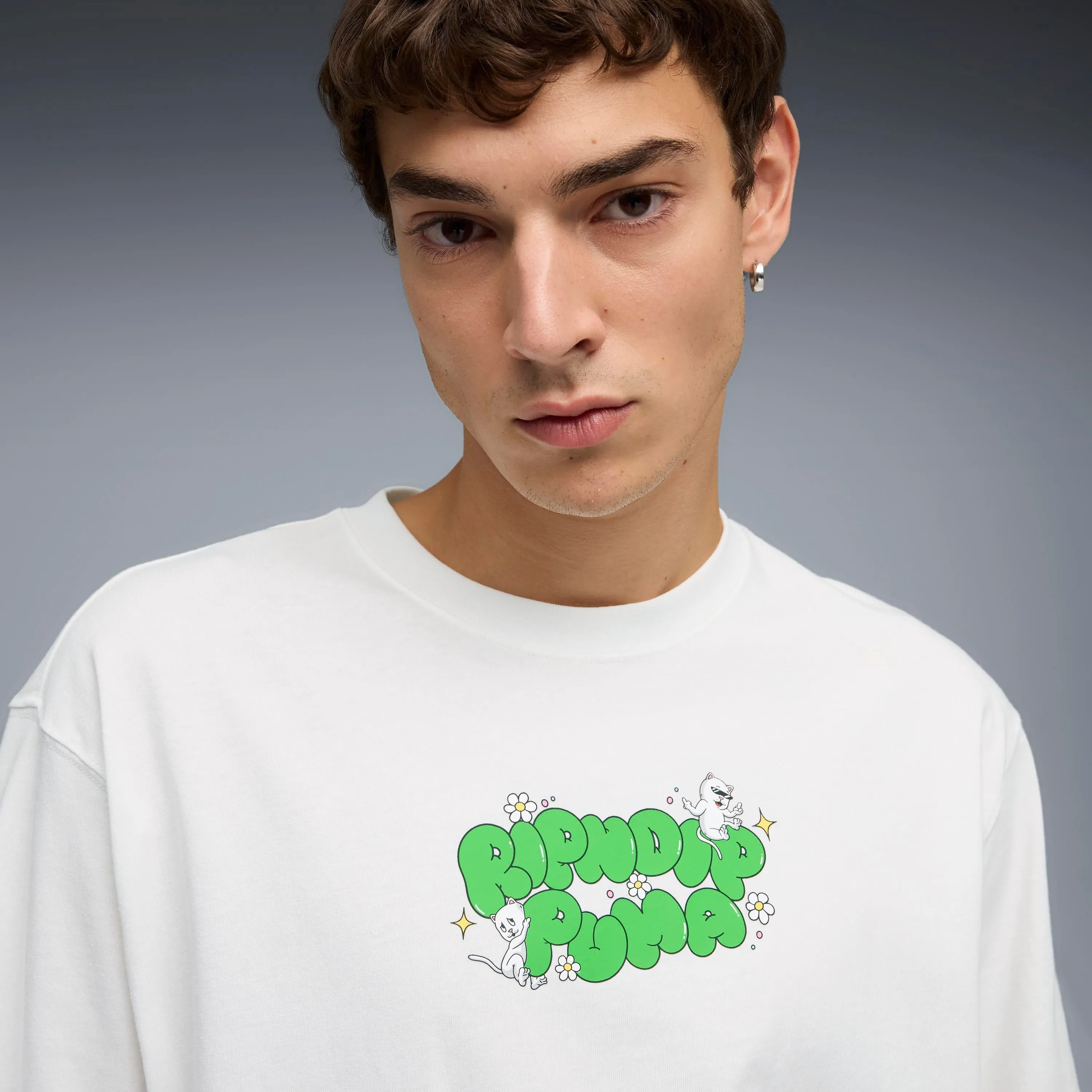 PUMA X RIPNDIP Boxy Graphic Tee (Puma White) sold by Ripndip product image thumbnail 4