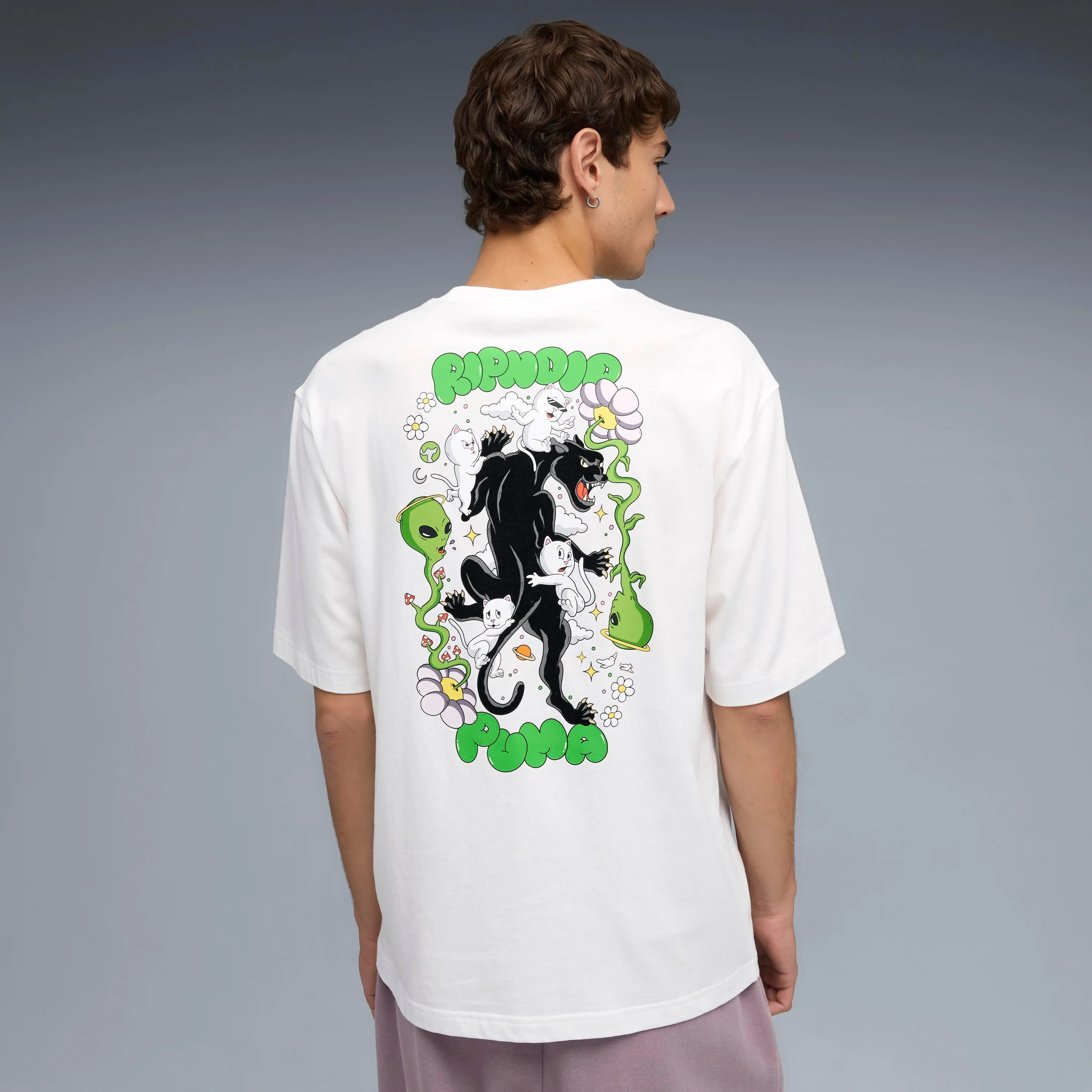 PUMA X RIPNDIP Boxy Graphic Tee (Puma White) sold by Ripndip product image thumbnail 2