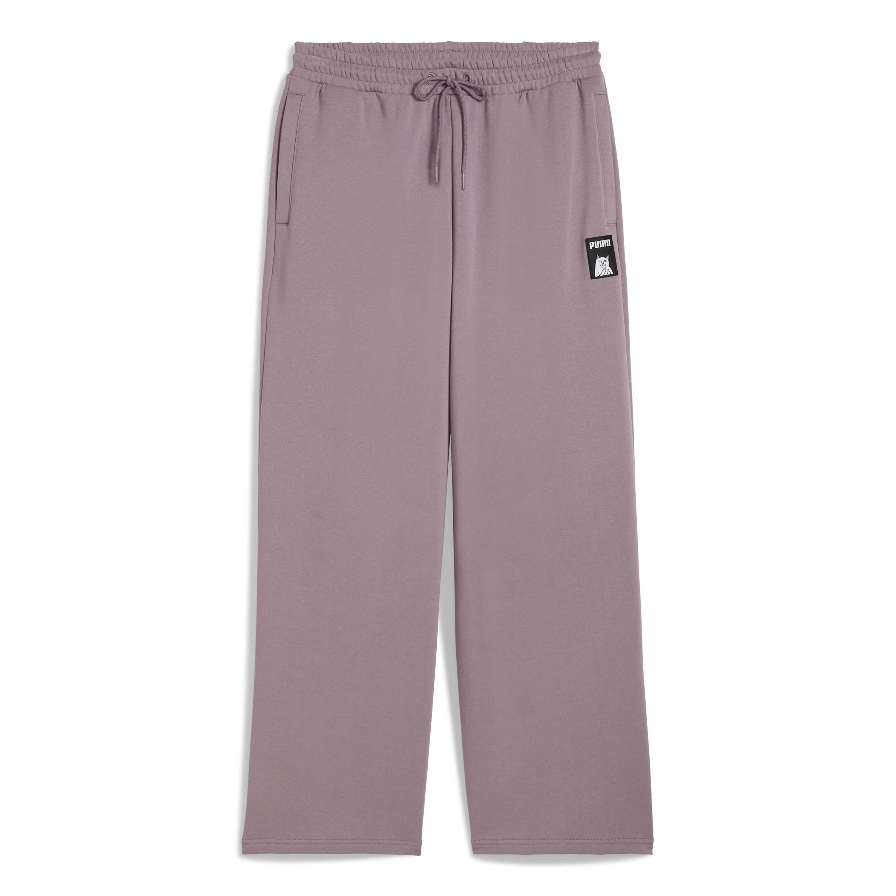 PUMA X RIPNDIP Oversized Wide Sweatpants (Plum Jam) sold by Ripndip