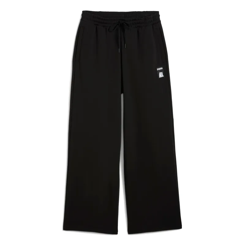 PUMA X RIPNDIP Oversized Wide Sweatpants (Puma Black) sold by Ripndip