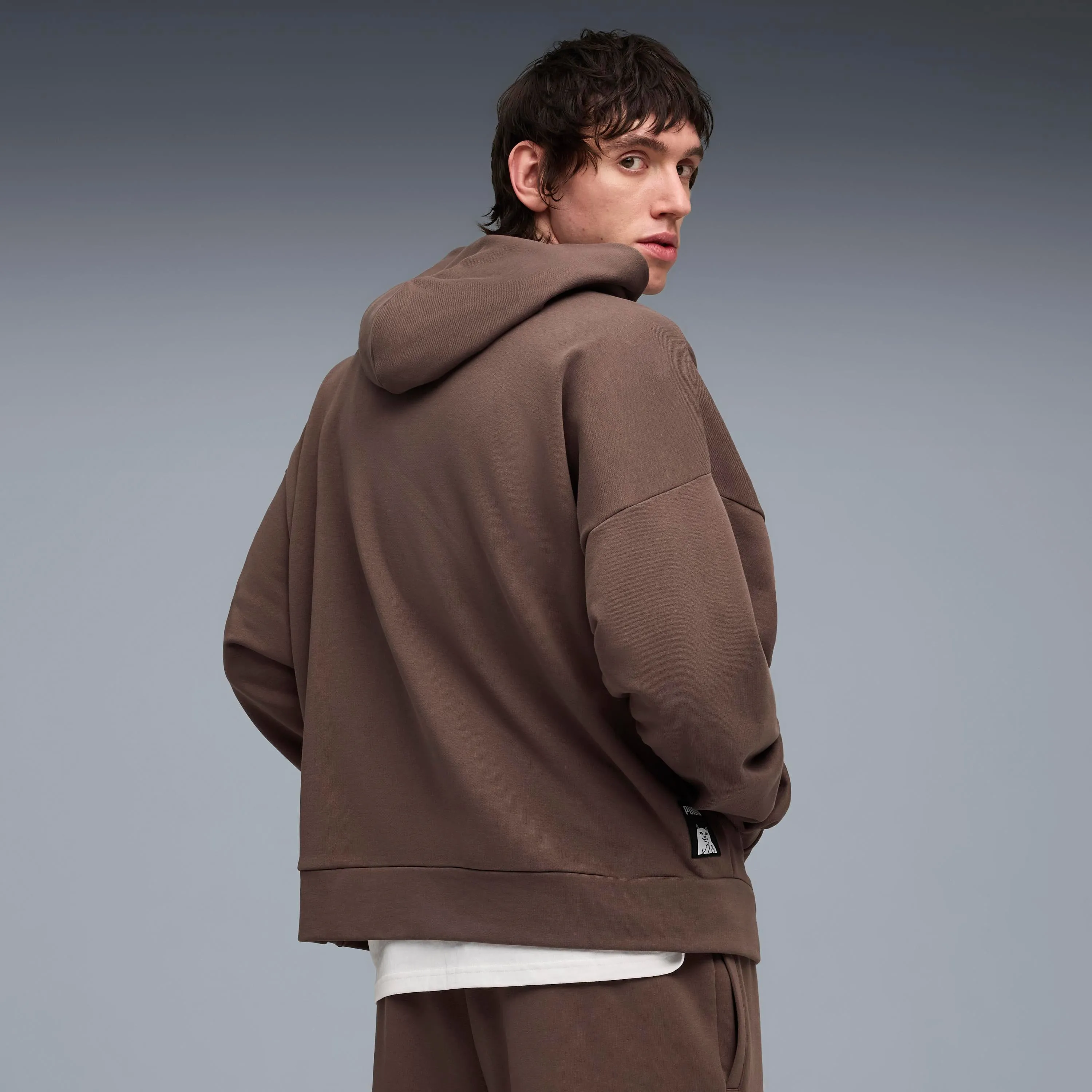 PUMA X RIPNDIP Boxy Graphic Hoodie (Flat Bronze) sold by Ripndip product image thumbnail 5