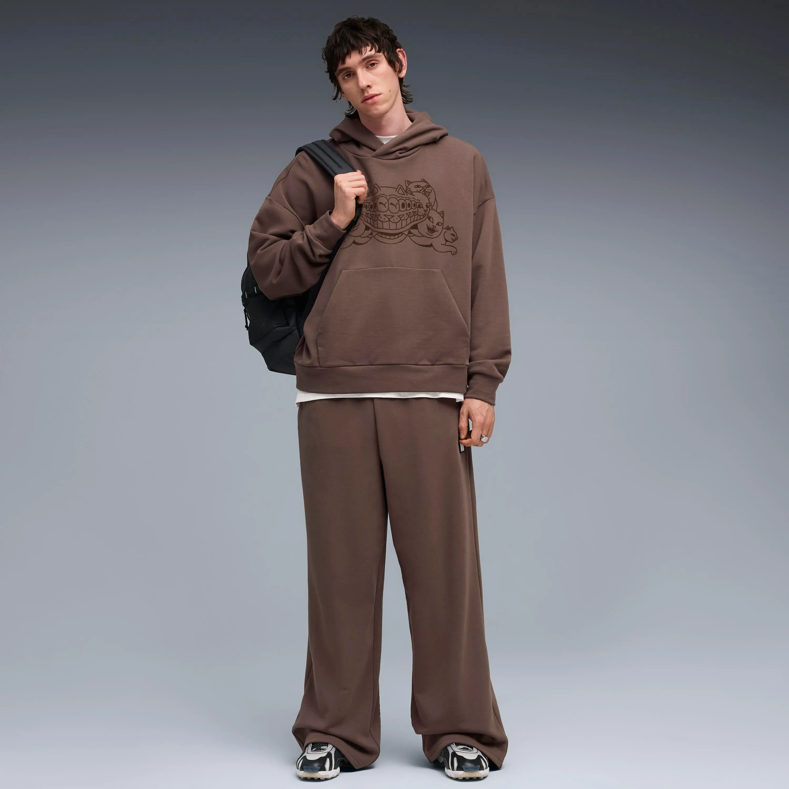 PUMA X RIPNDIP Boxy Graphic Hoodie (Flat Bronze) sold by Ripndip product image thumbnail 4