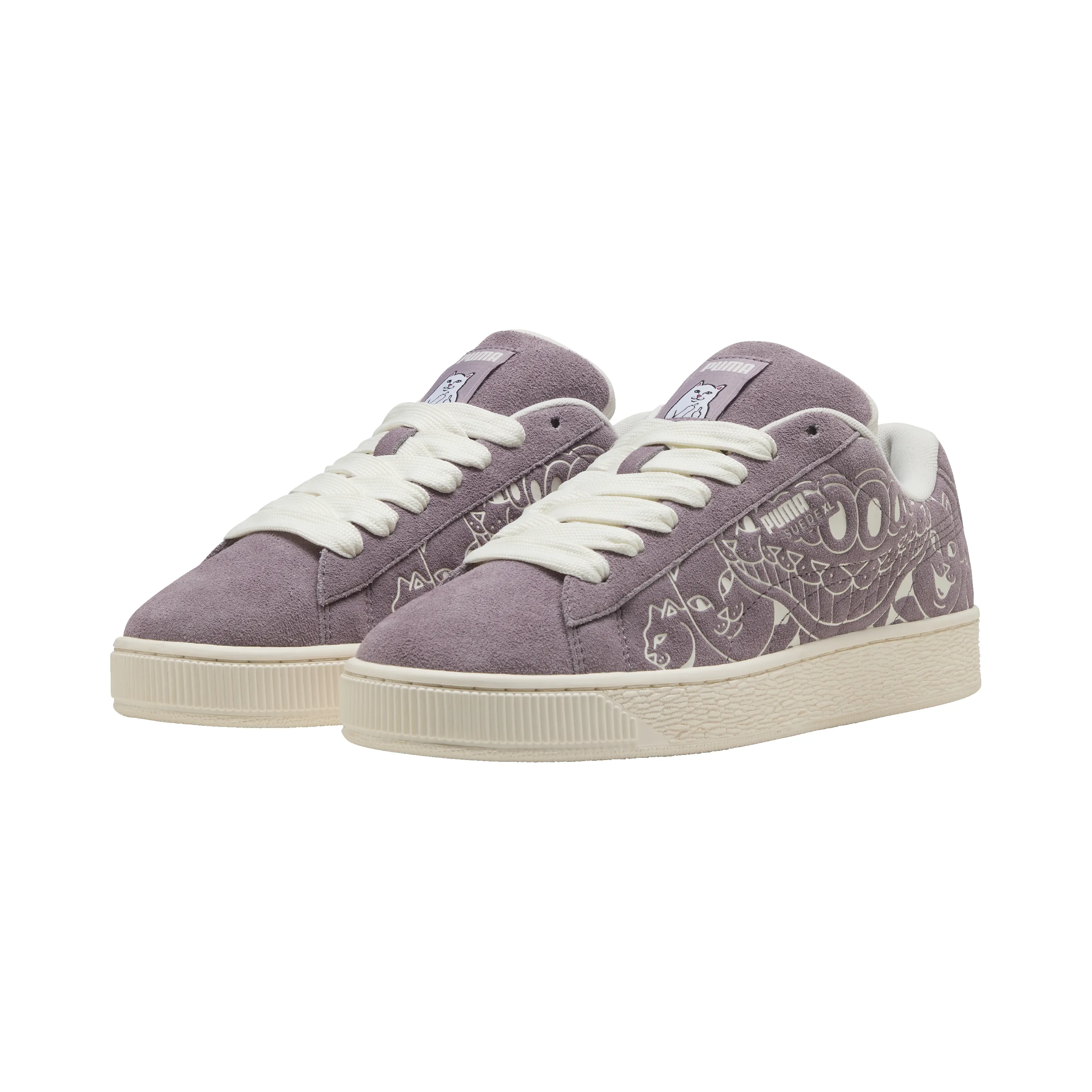 Suede XL (Puma Raisin-Warm White) sold by Ripndip