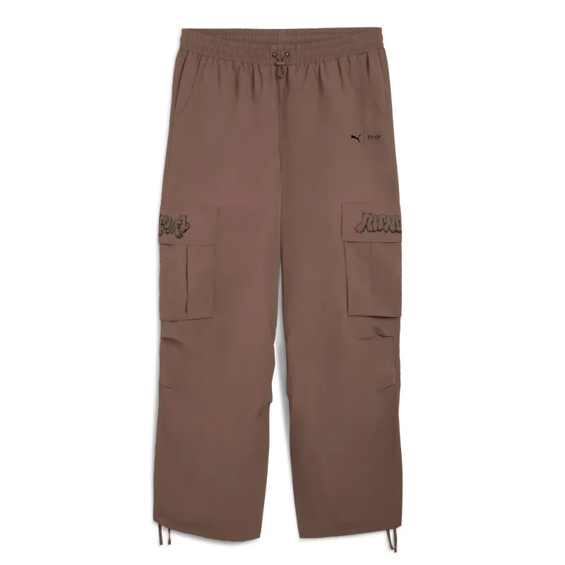 PUMA X RIPNDIP Extreme Cargo Pants (Flat Bronze) sold by Ripndip