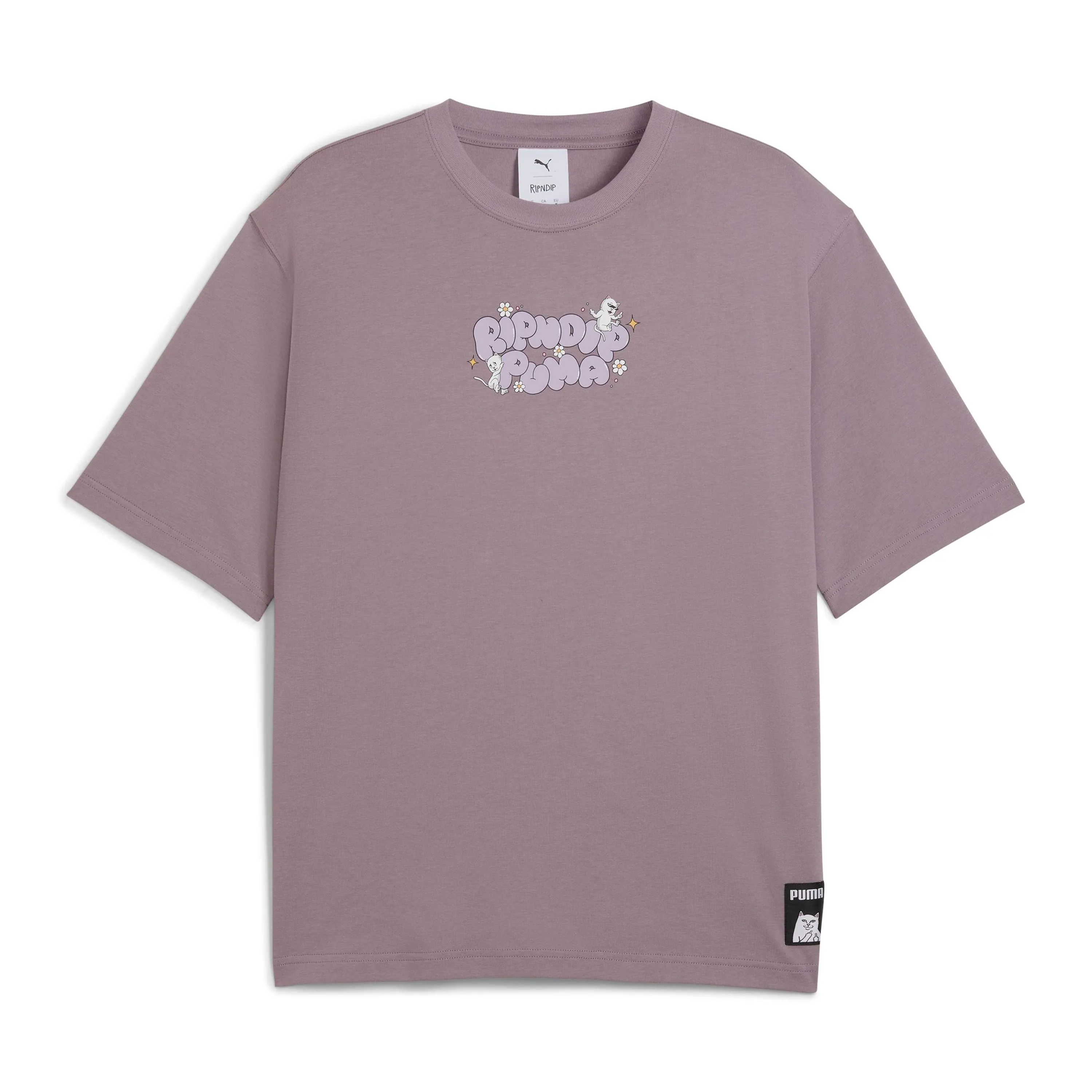 PUMA X RIPNDIP Boxy Graphic Tee (Plum Jam) sold by Ripndip product image thumbnail 4